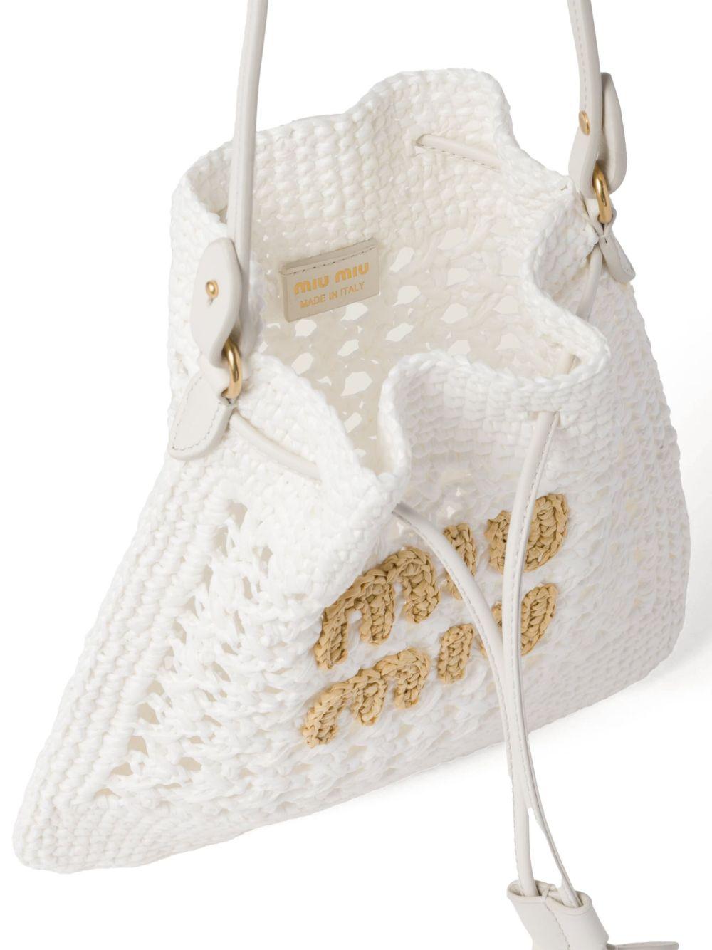 woven raffia mini bag Product Image