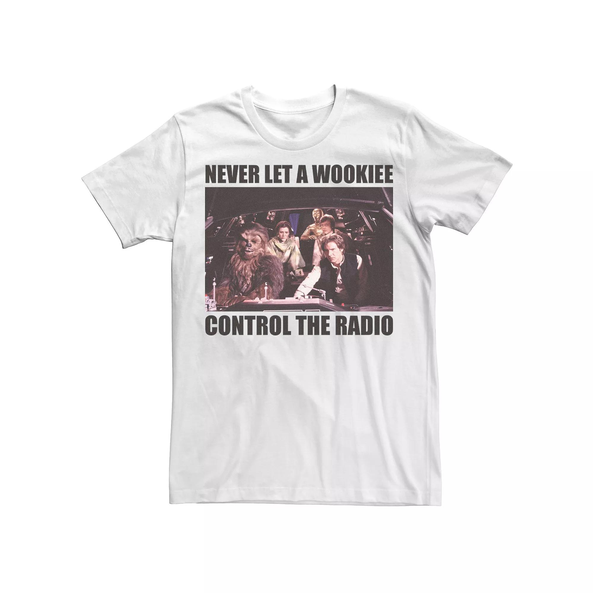 Men's Star Wars No Wookie Radio Tee,  Product Image