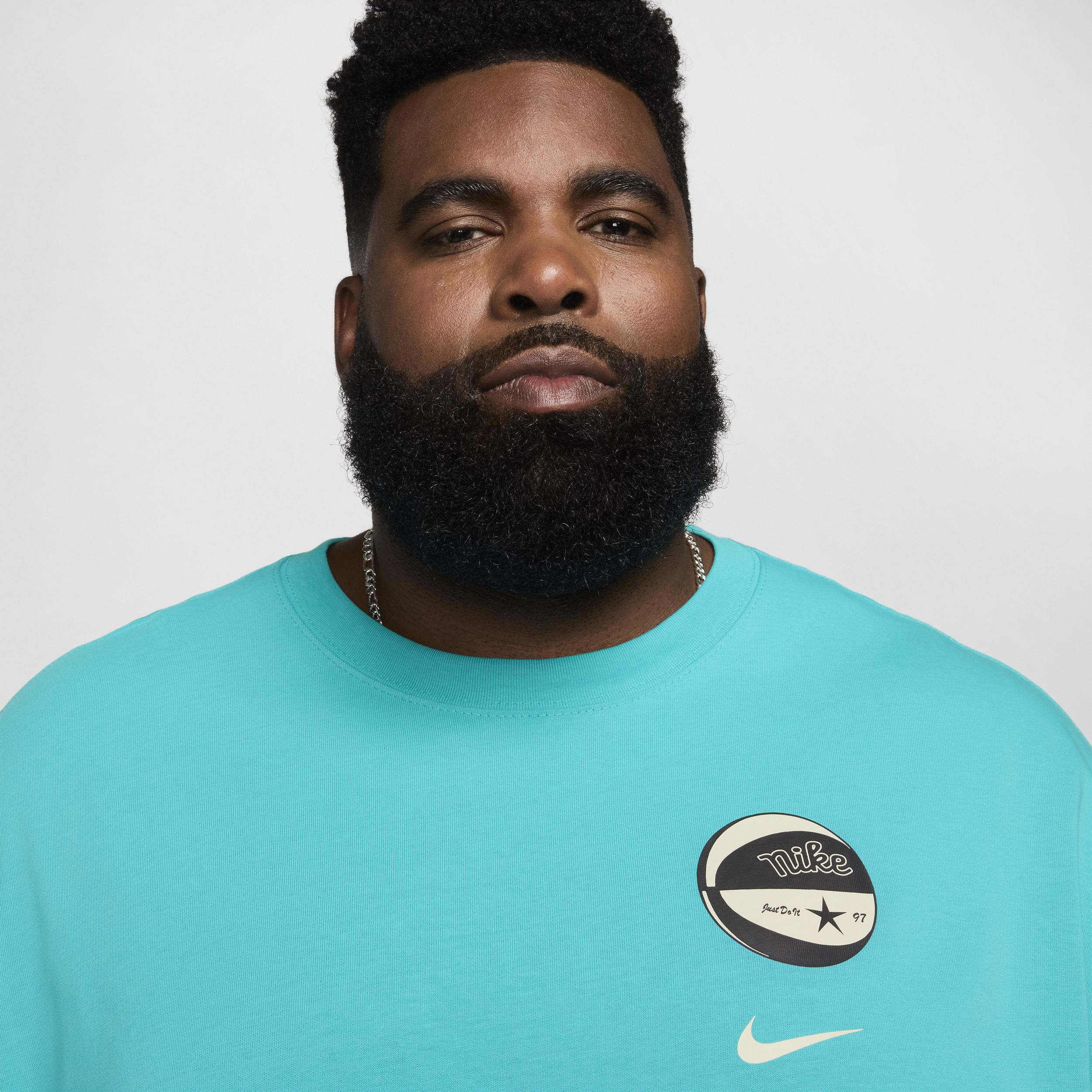 Nike Mens Max90 Basketball T-Shirt | FV8394-345 Product Image