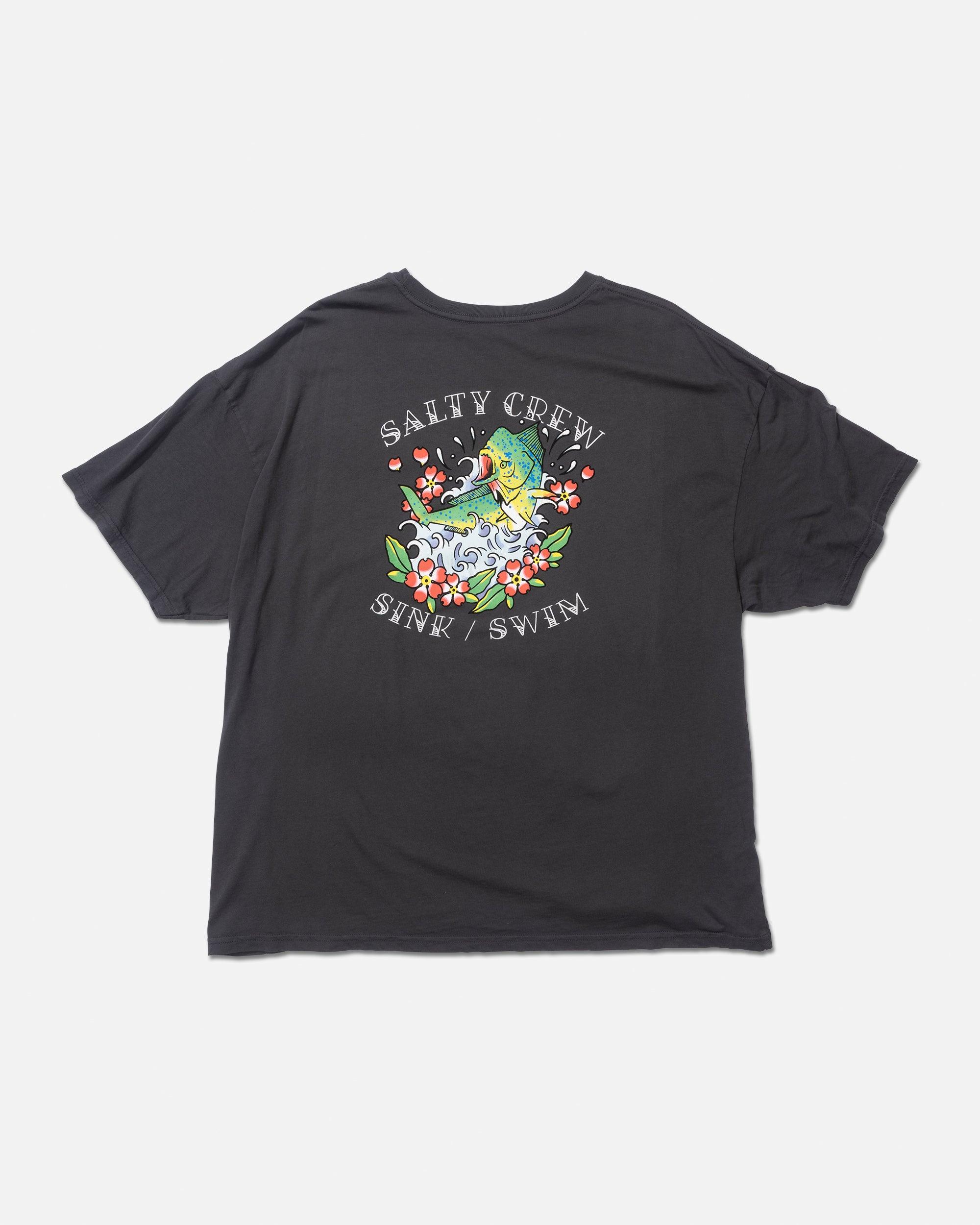 Hopper Cover Up Tee - Charcoal Product Image