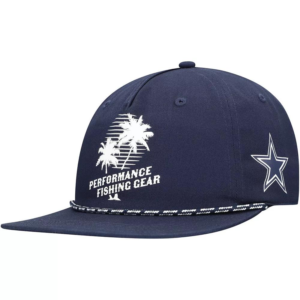 Men's Columbia Navy Dallas Cowboys PHG Back Tack Adjustable Hat, Blue Product Image