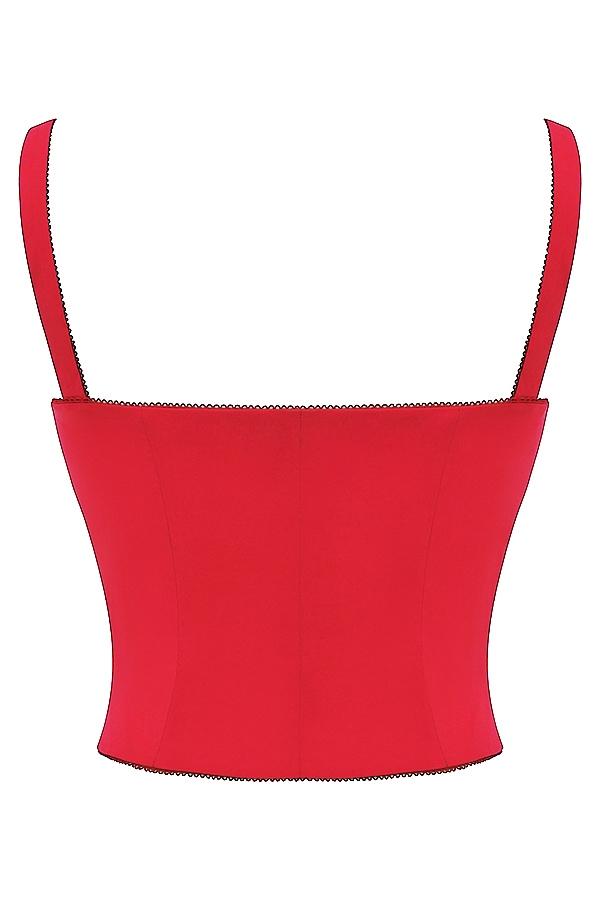 Pia  cherry corset Product Image