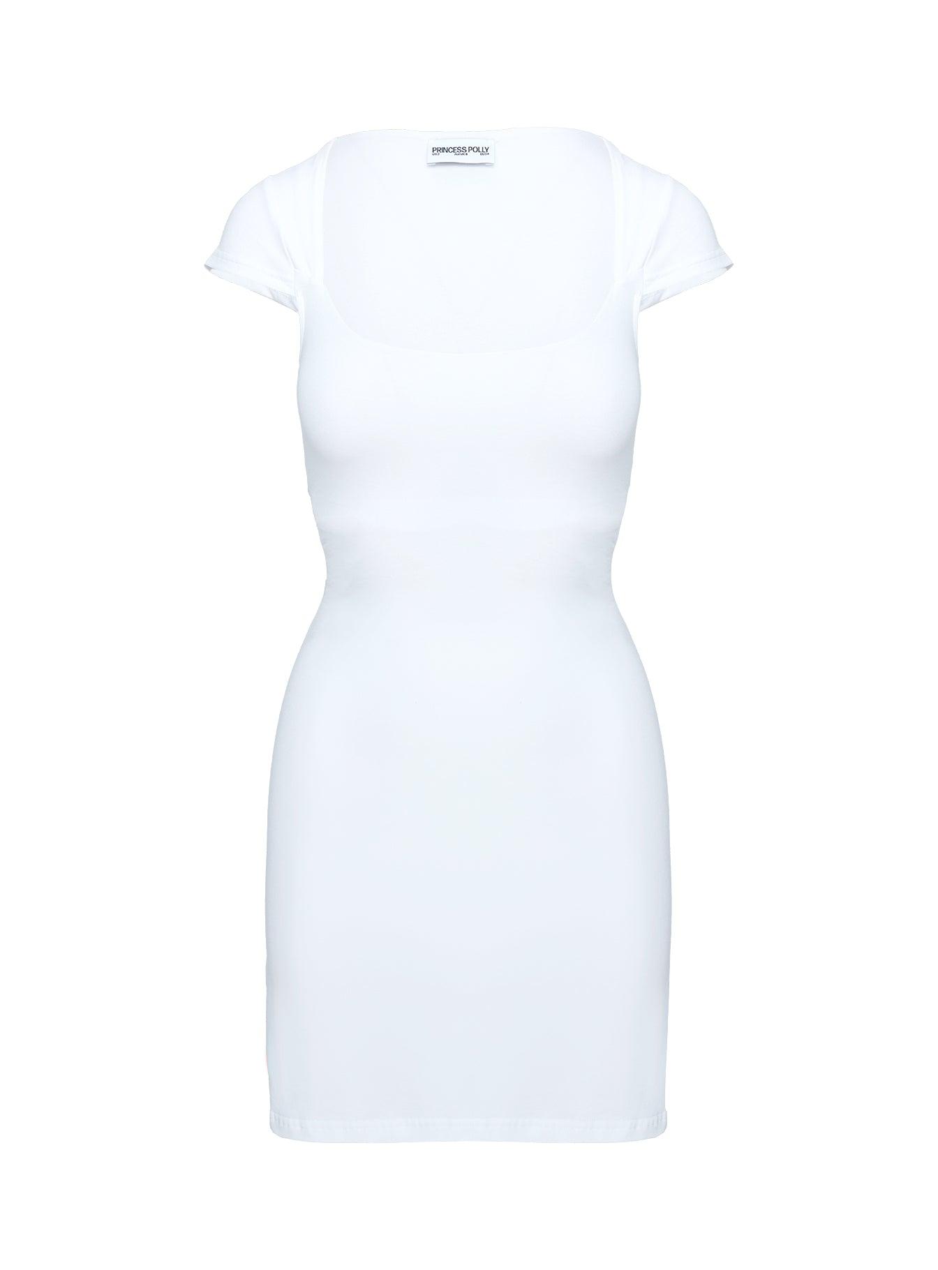 Ravenna Mini Dress White Product Image
