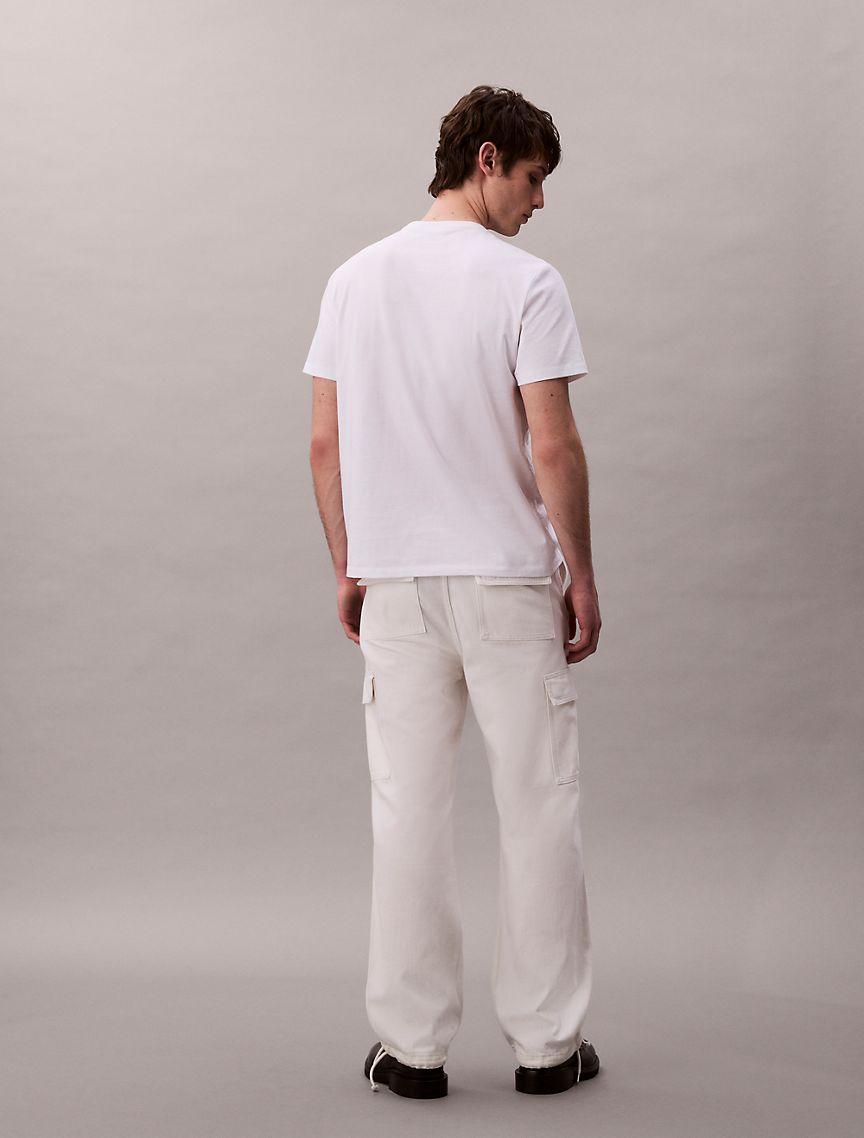 Monogram Logo Textured Graphic Classic T-Shirt  Product Image