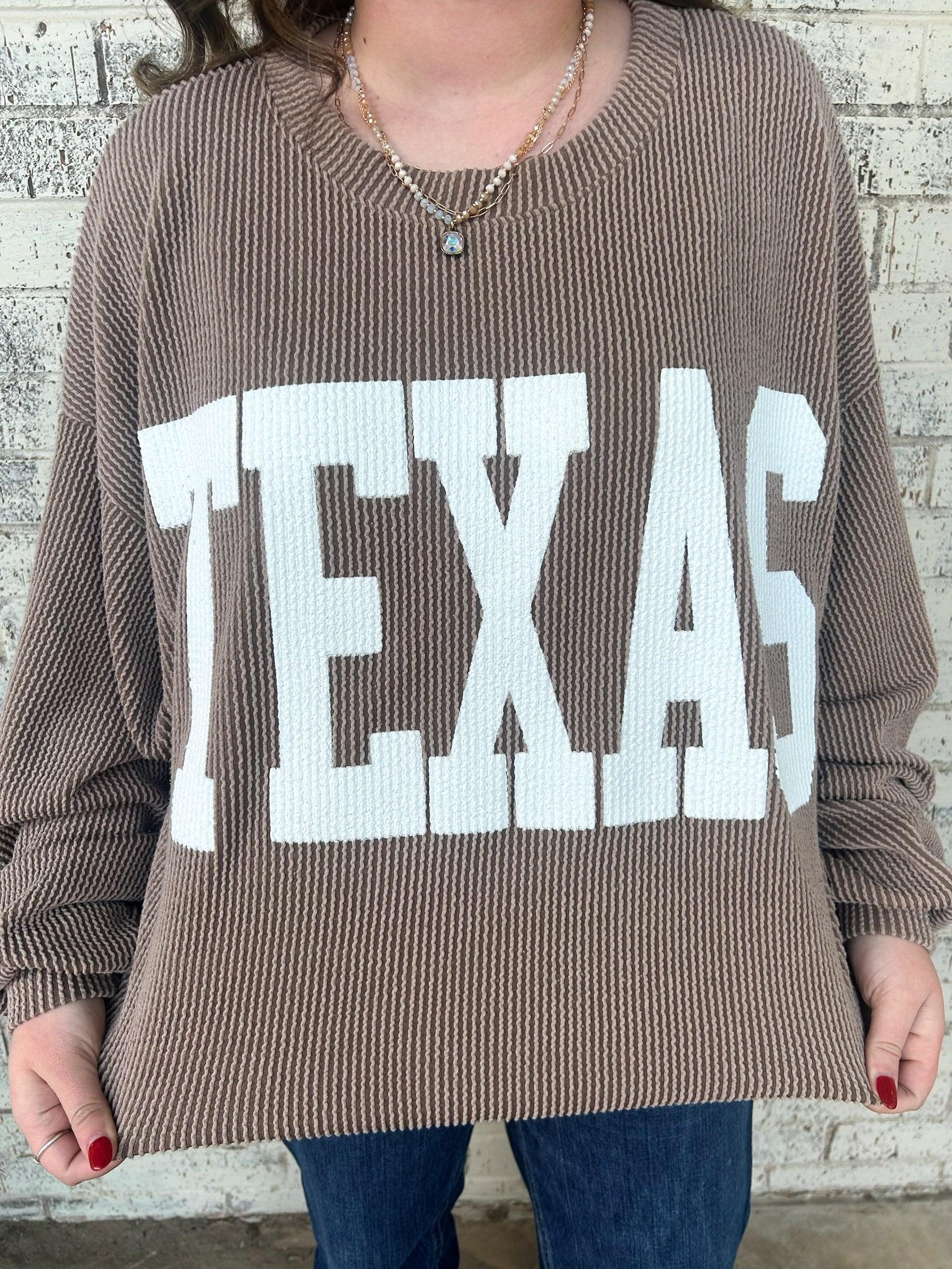 The Texas Graphic Sweatshirt (MULTIPLE COLORS) Product Image