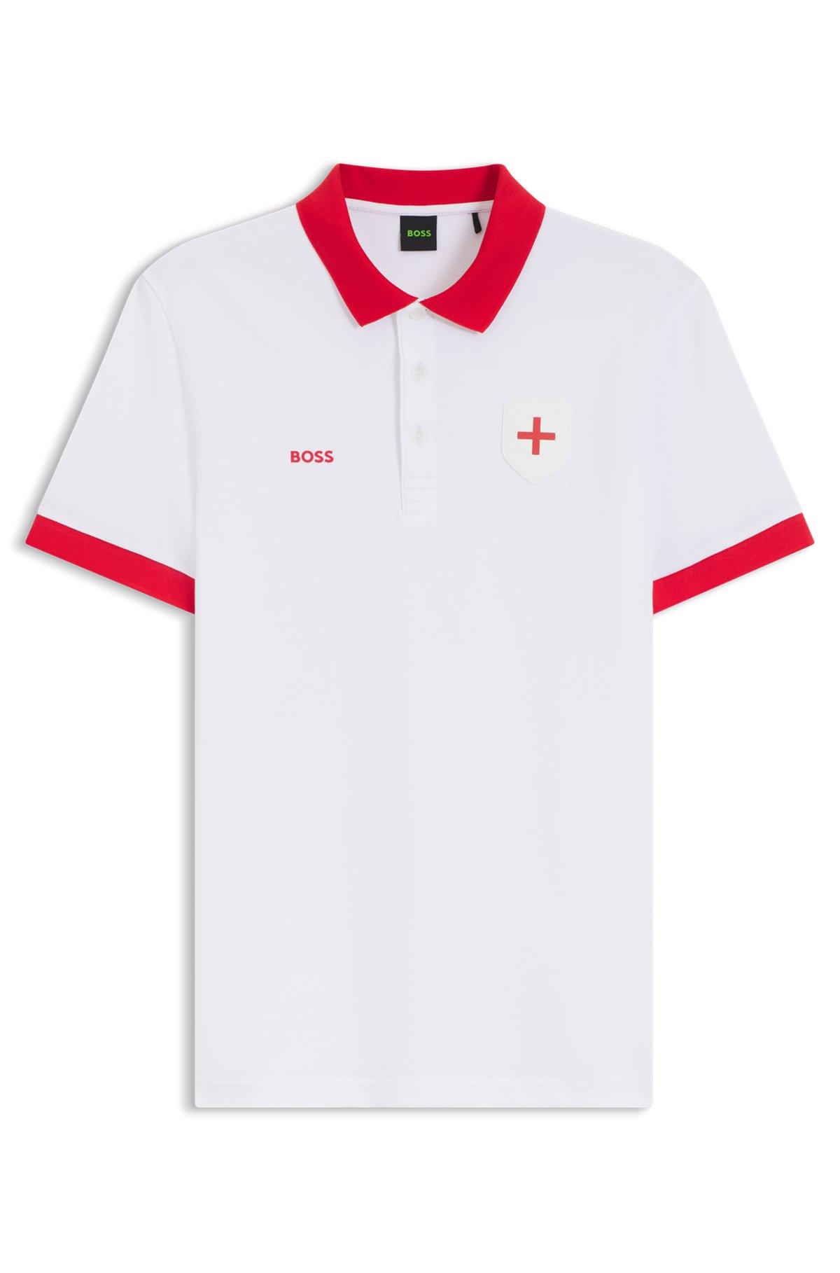 Paddy polo shirt with country flag Product Image