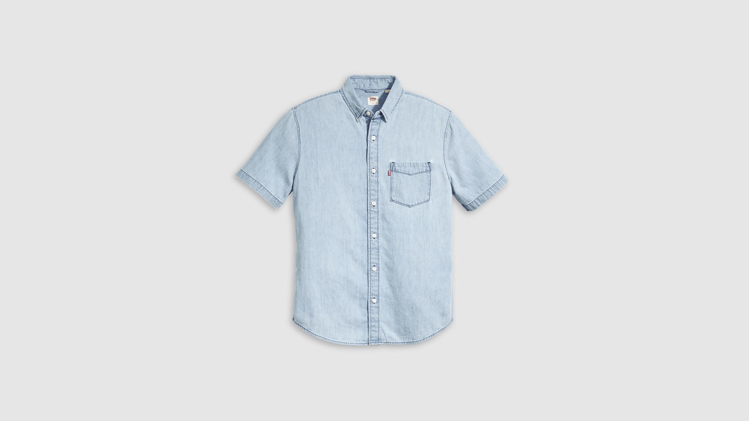 Short Sleeve Classic One Pocket Standard Fit Shirt Product Image