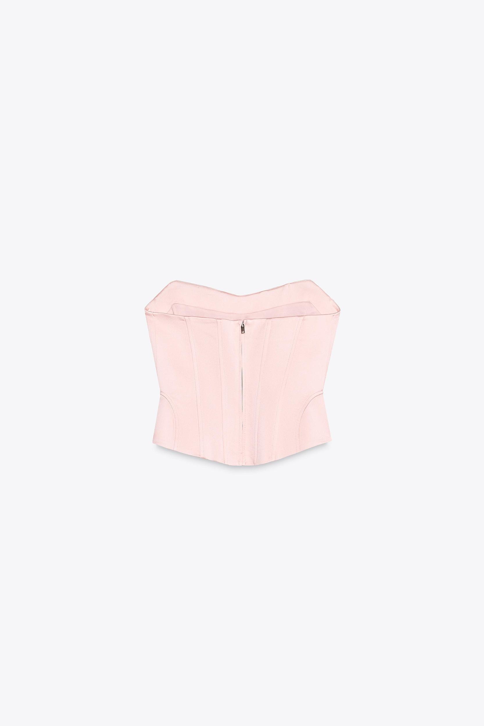 SATIN CORSET TOP Product Image