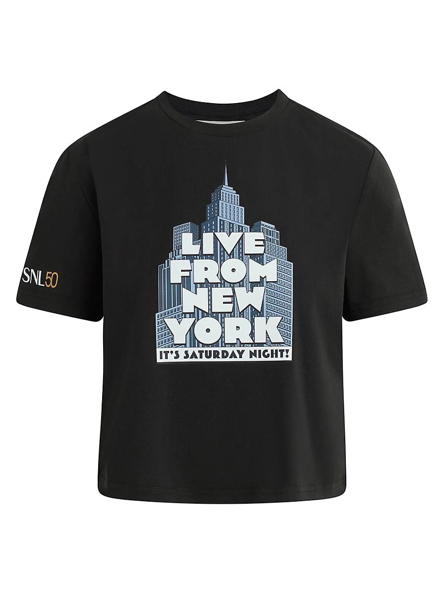 Womens Favorite Daughter x SNL Live From NY T-Shirt Product Image