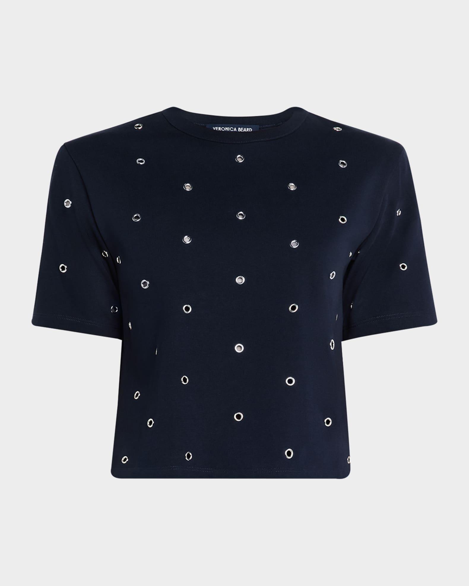 Sebastian Short-Sleeve Grommet Tee Product Image