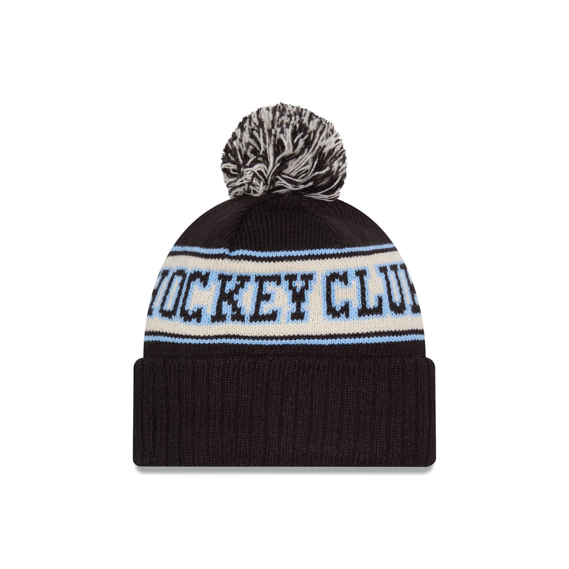 Utah Hockey Club Pom Knit Hat Male Product Image