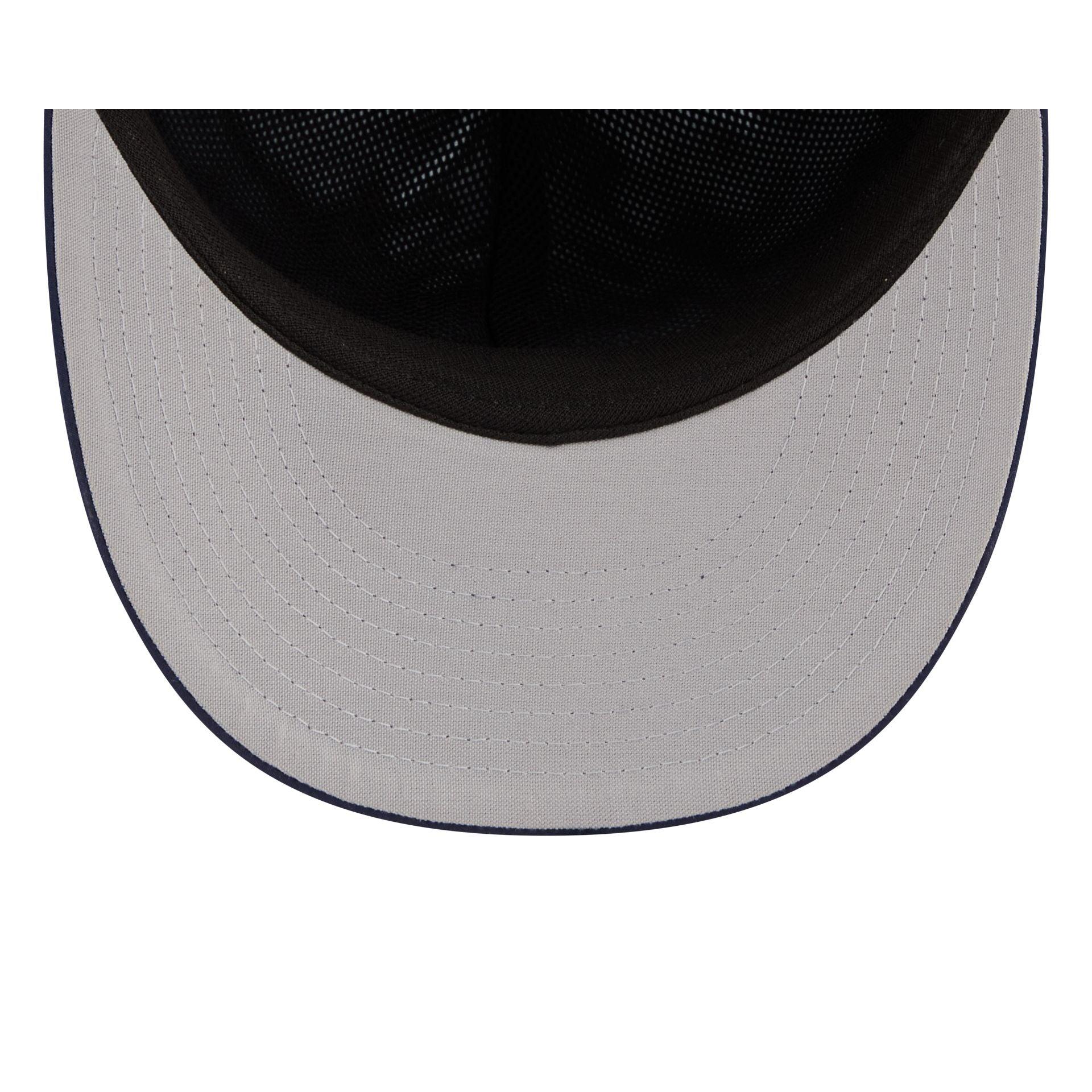 Houston Astros Black Pre-Curve 59FIFTY Fitted Hat Male Product Image