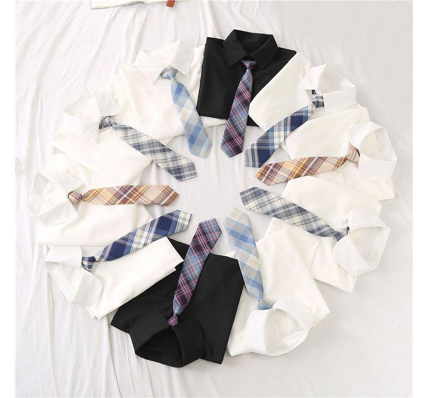 School Uniform Cosplay Long Sleeve Shirt / Short Sleeve Shirt / Tie / Set (Various Designs) Product Image