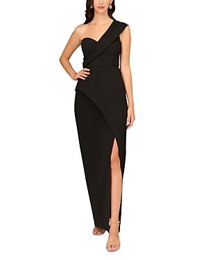 Aidan Mattox Asymmetric One Shoulder Column Gown Product Image