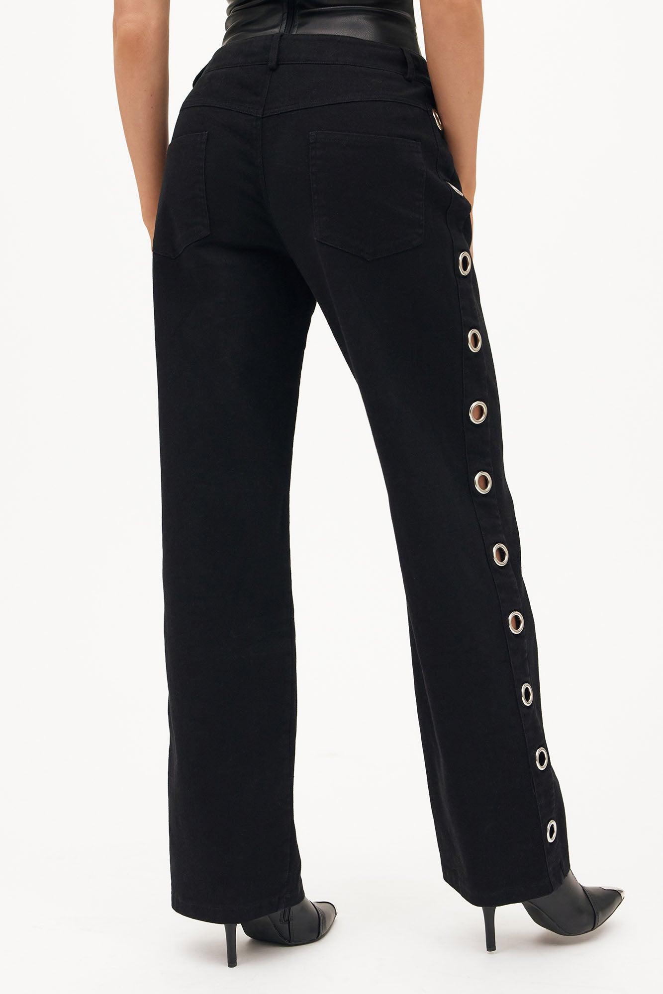 Time To Go Wide Leg Pant - Black Product Image