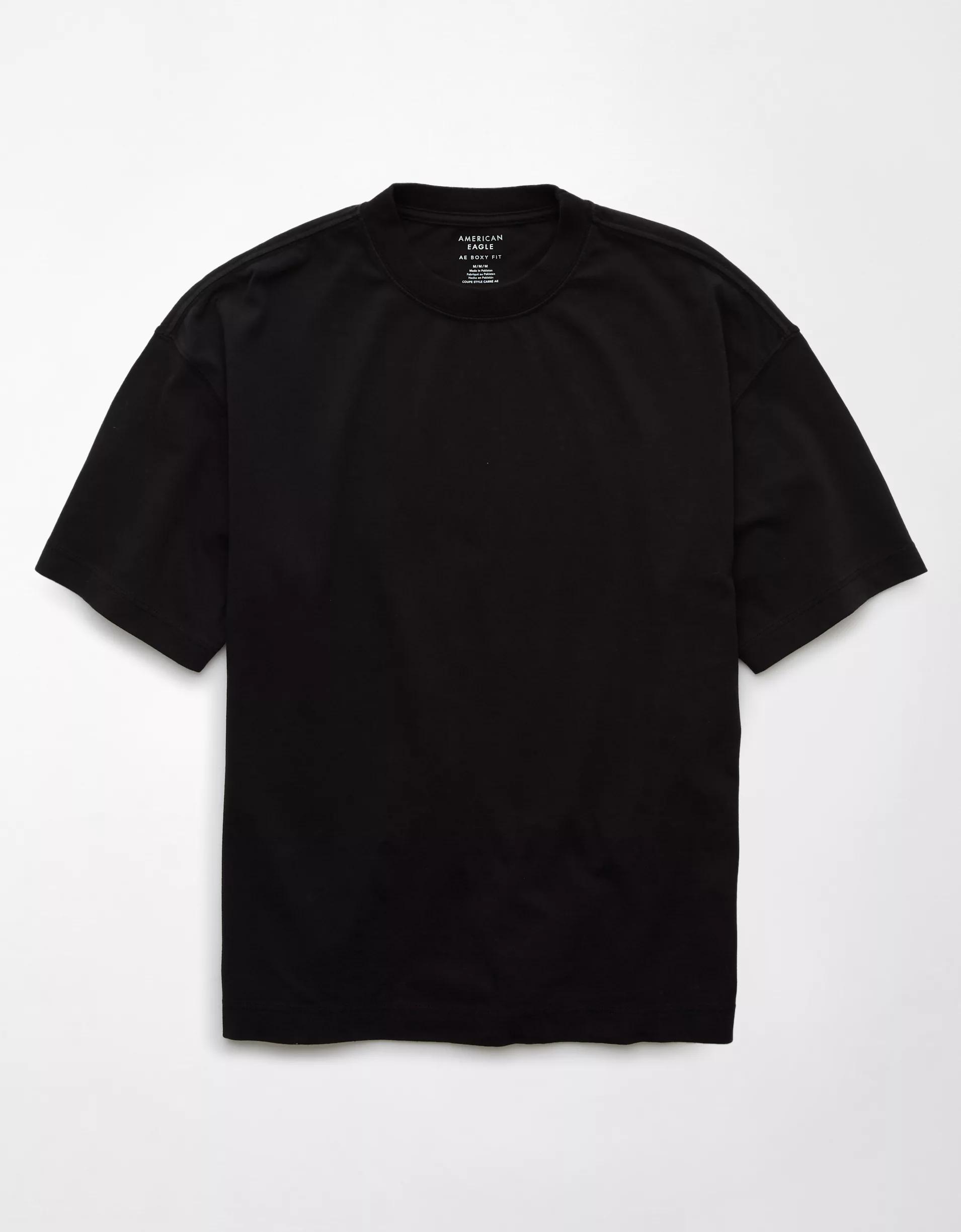 AE Boxy Sueded Jersey T-Shirt Product Image