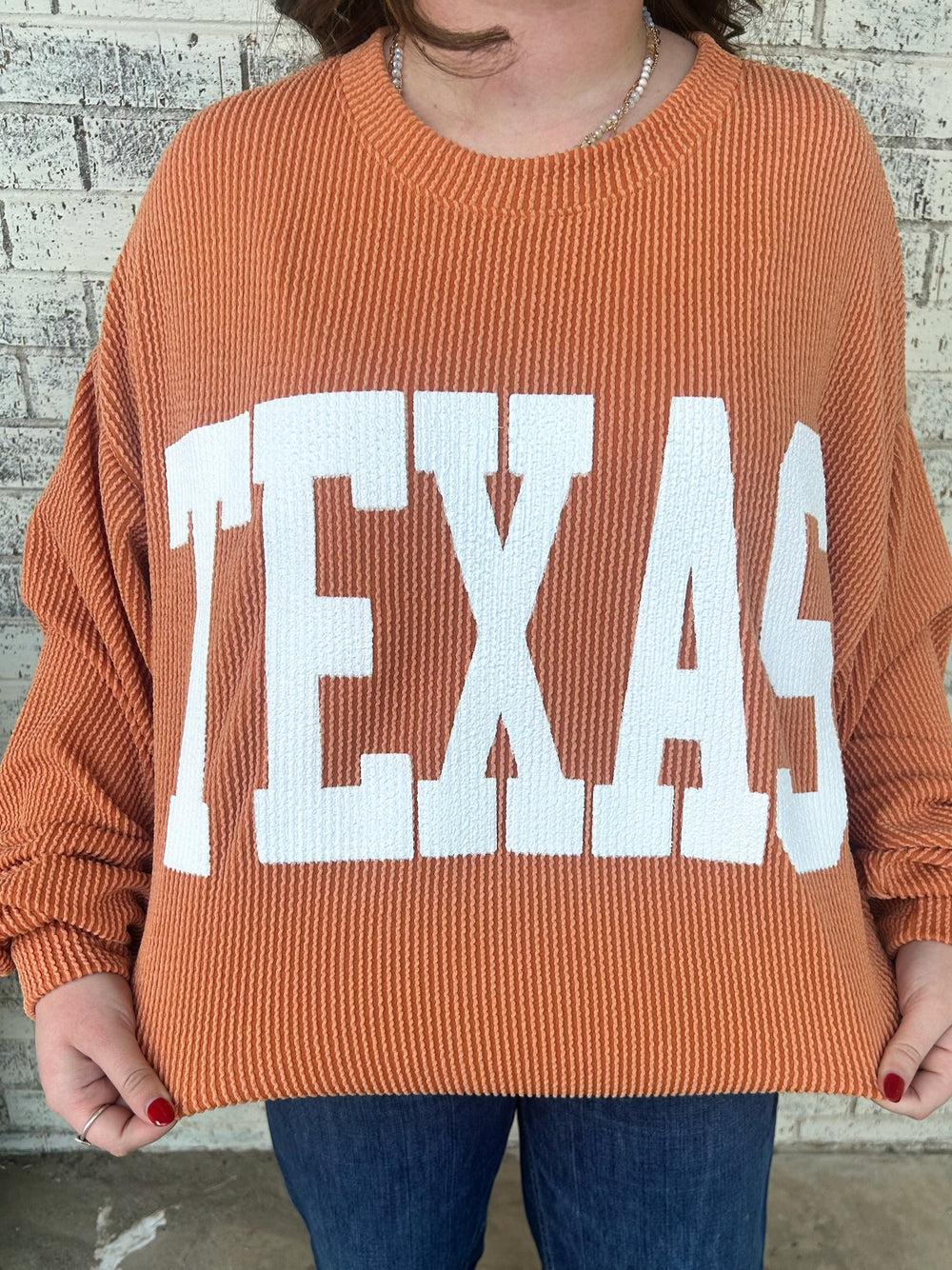 The Texas Graphic Sweatshirt (MULTIPLE COLORS) Product Image