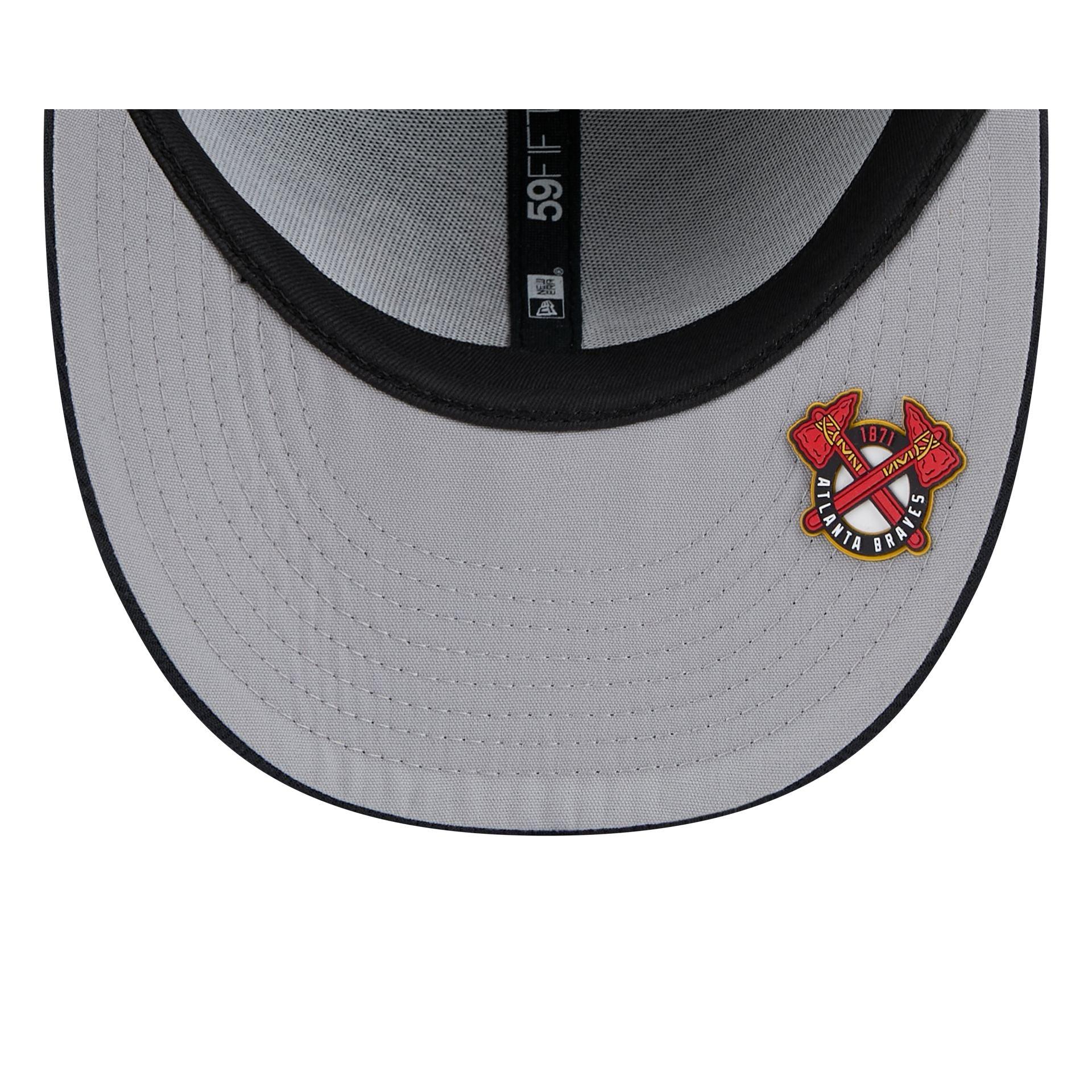 Atlanta Braves 2025 Clubhouse Alt Low Profile 59FIFTY Fitted Hat Male Product Image