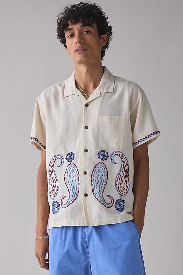 OBEY Quentin Woven Shirt Top Mens at Urban Outfitters Product Image