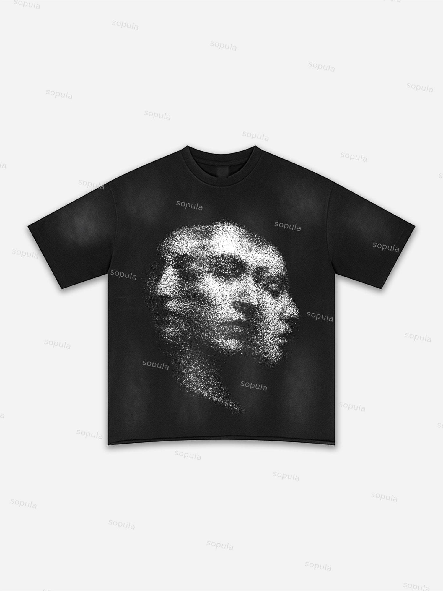 Child Of God Print Washed T-shirt Product Image