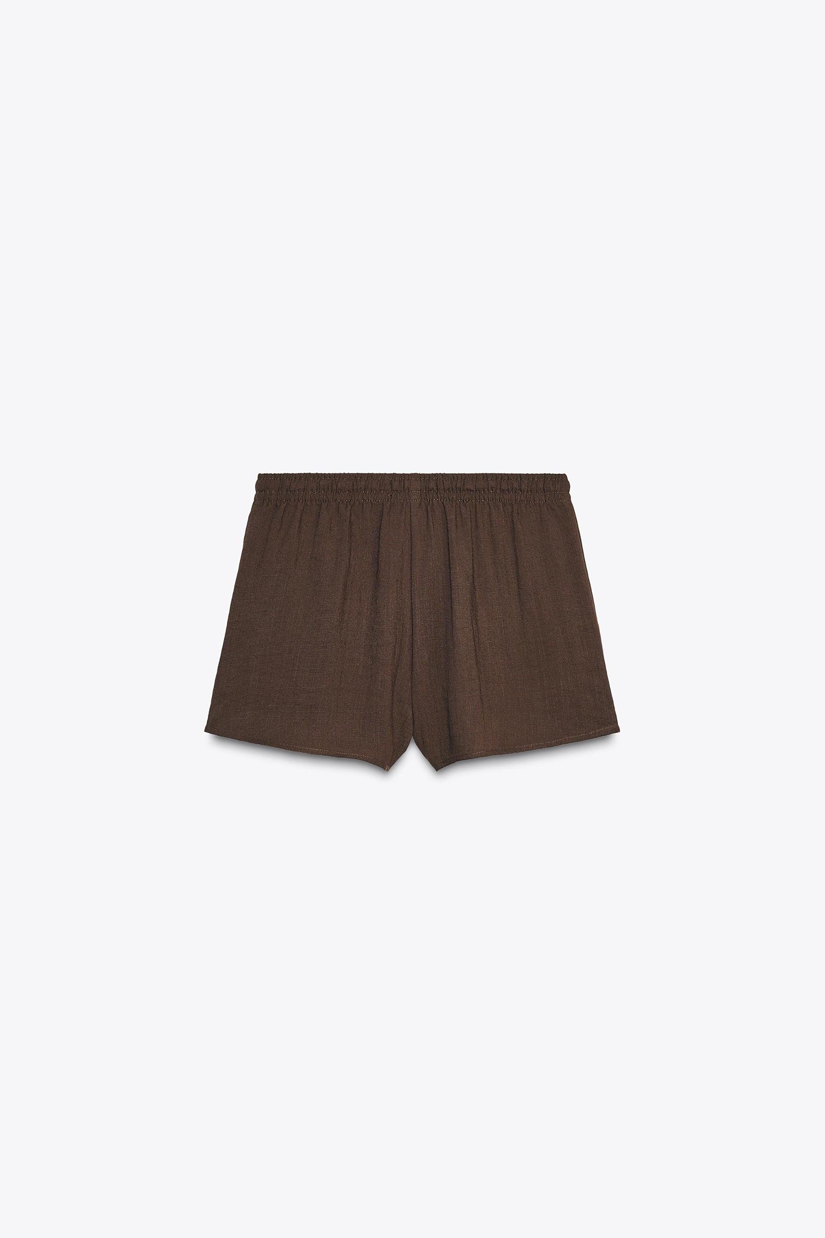 DRAWSTRING MINI SHORTS Product Image
