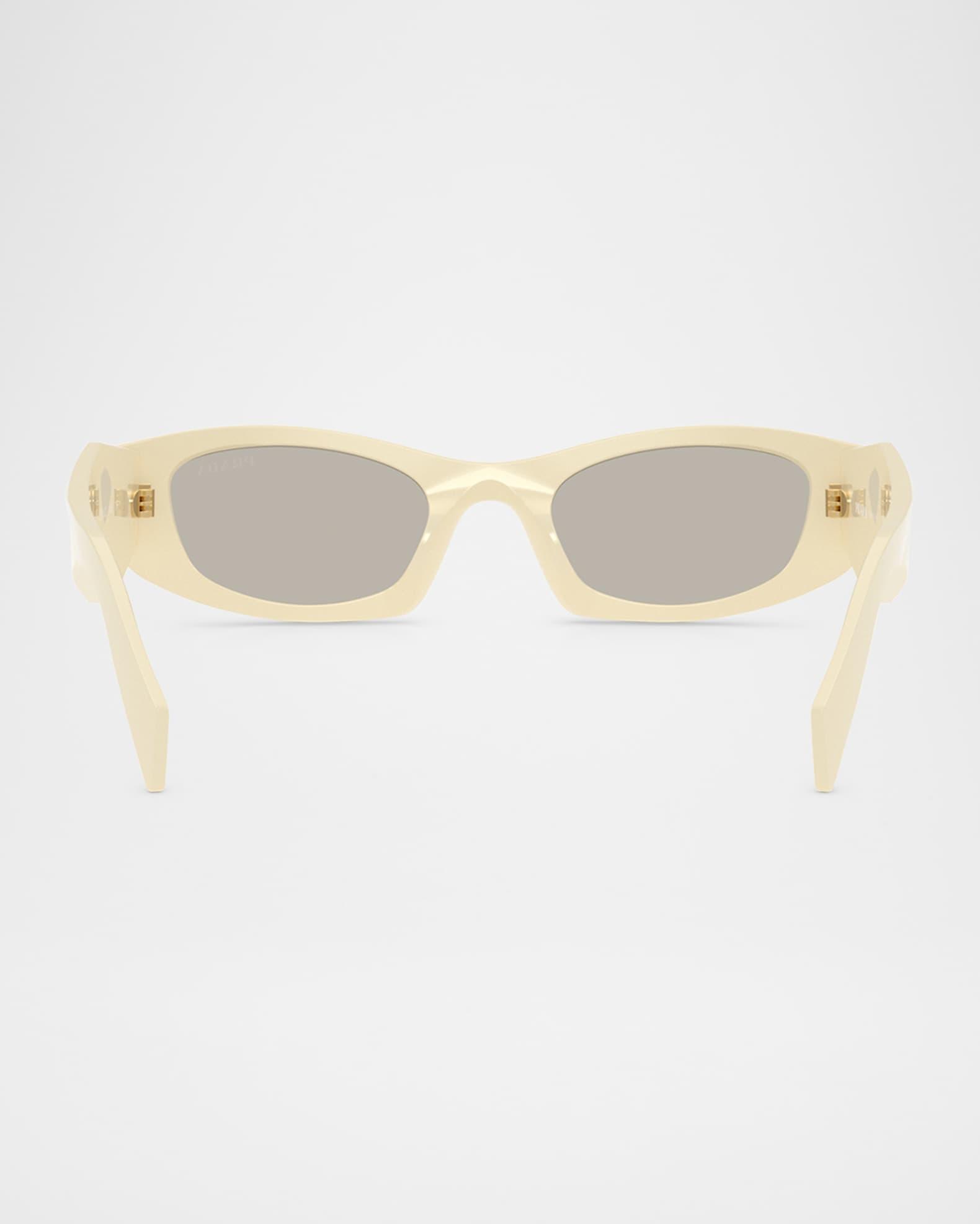 PR B16SF Acetate Oval Sunglasses Product Image
