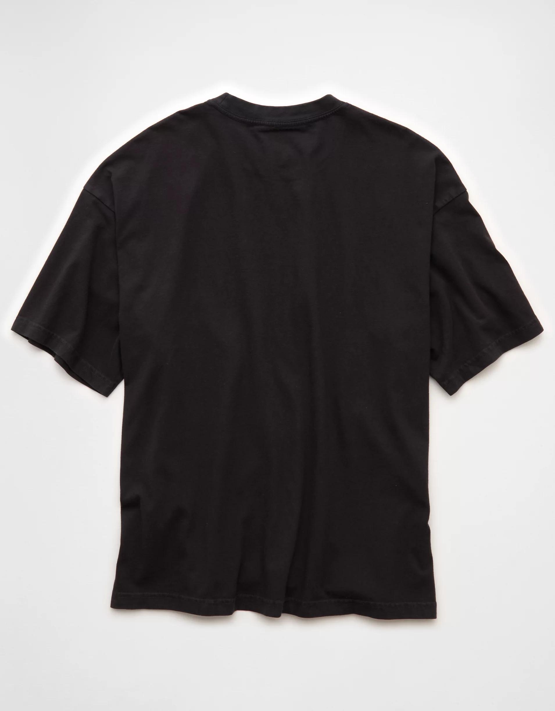 AE Boxy Linen-Blend T-Shirt Product Image