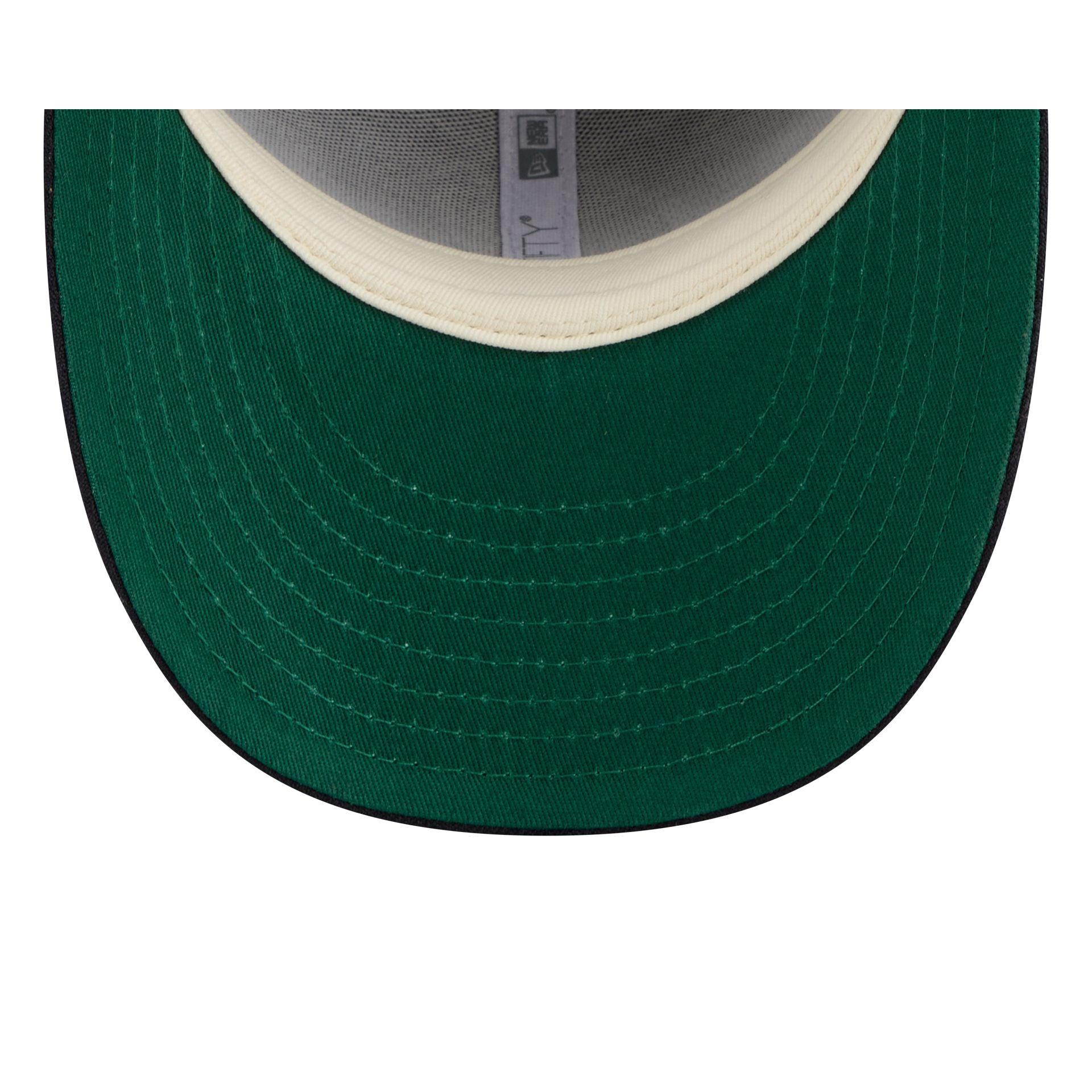 Dallas Mavericks Chainstitch Script Retro Crown 9FIFTY Snapback Hat Male Product Image