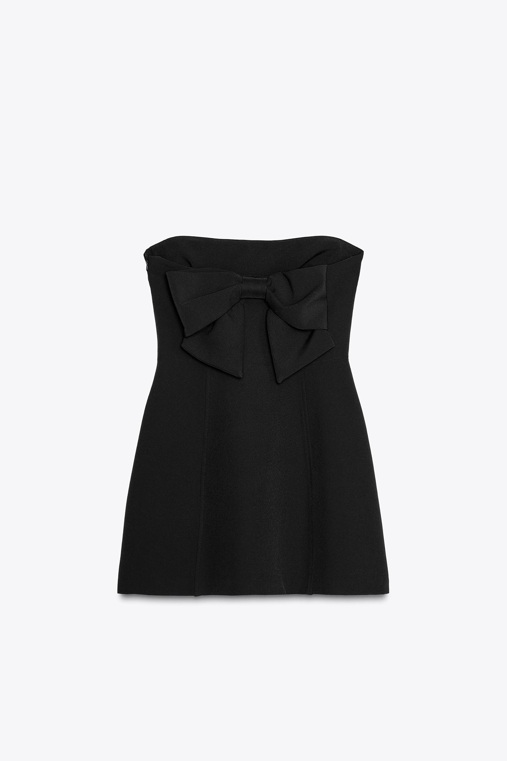 STRAPLESS BOW DRESS Product Image