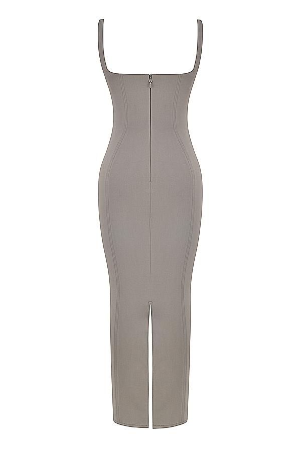 Rea  smoke bodycon maxi dress Product Image