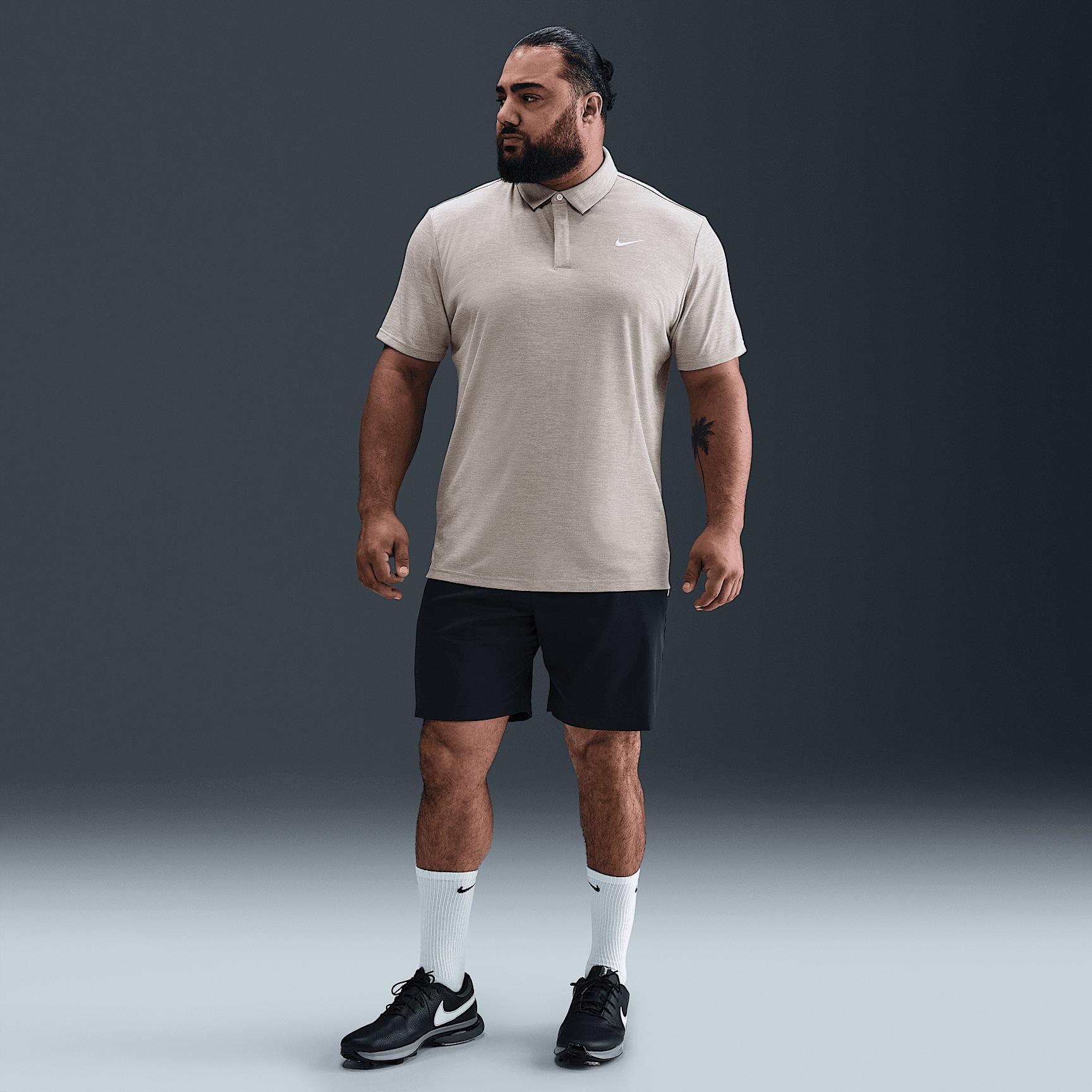 Nike Mens Tour Dri-FIT Jacquard Golf Polo | FZ7475-009 Product Image