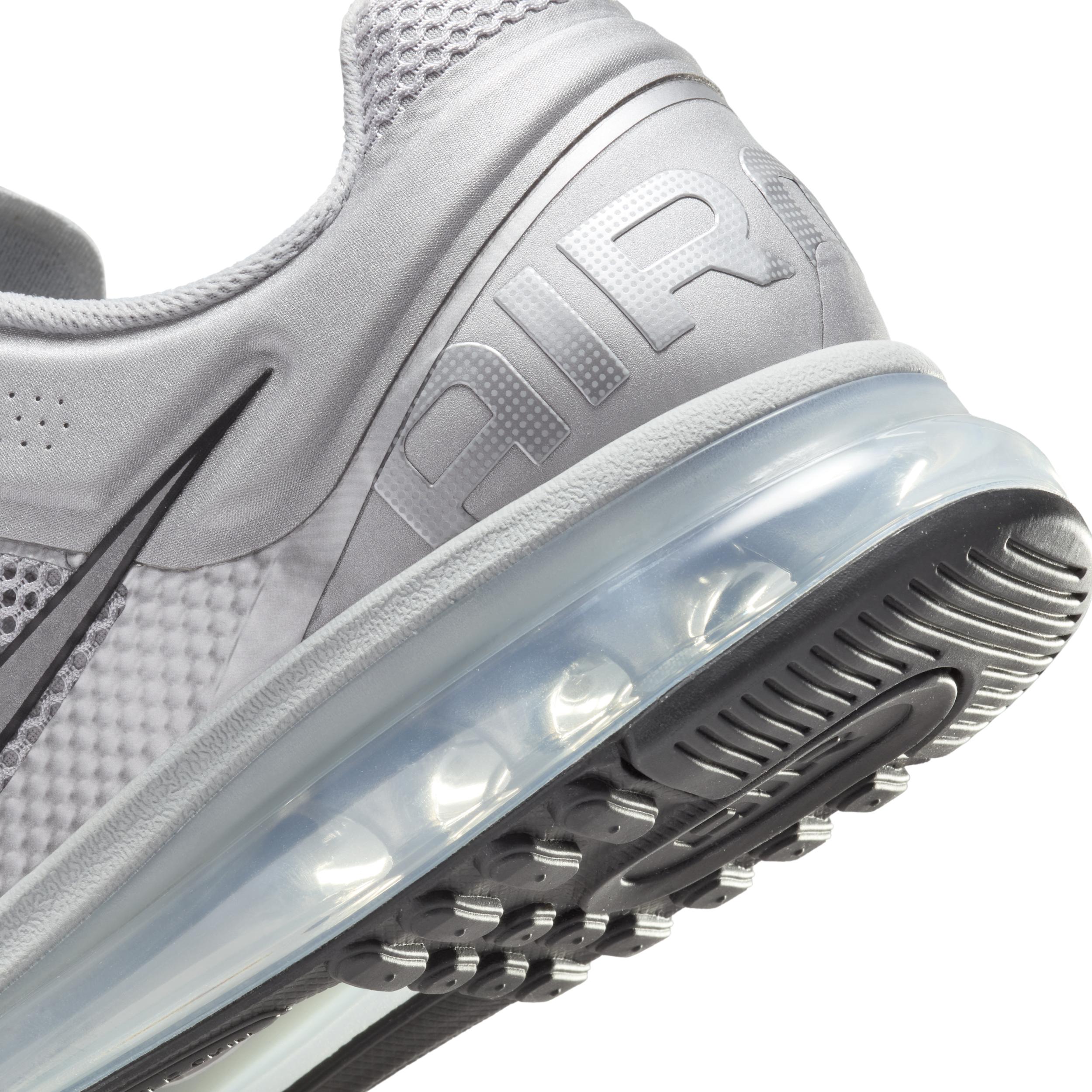Nike Mens Nike Air Max 2013 - Mens Running Shoes Metallic Silver/Metallic Silver/Black Product Image