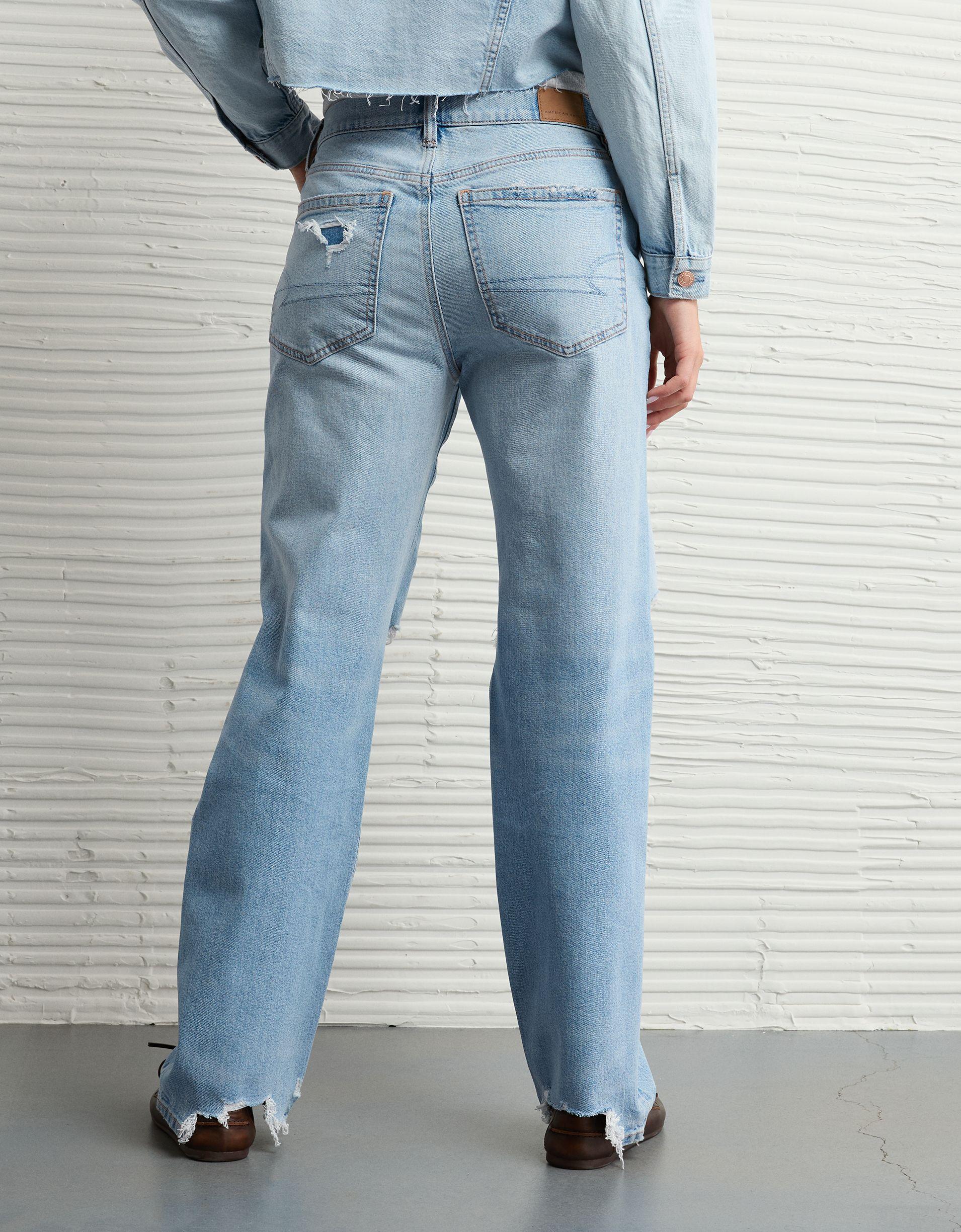 AE Strigid Ripped Low-Rise Ex-Boyfriend Jean Product Image