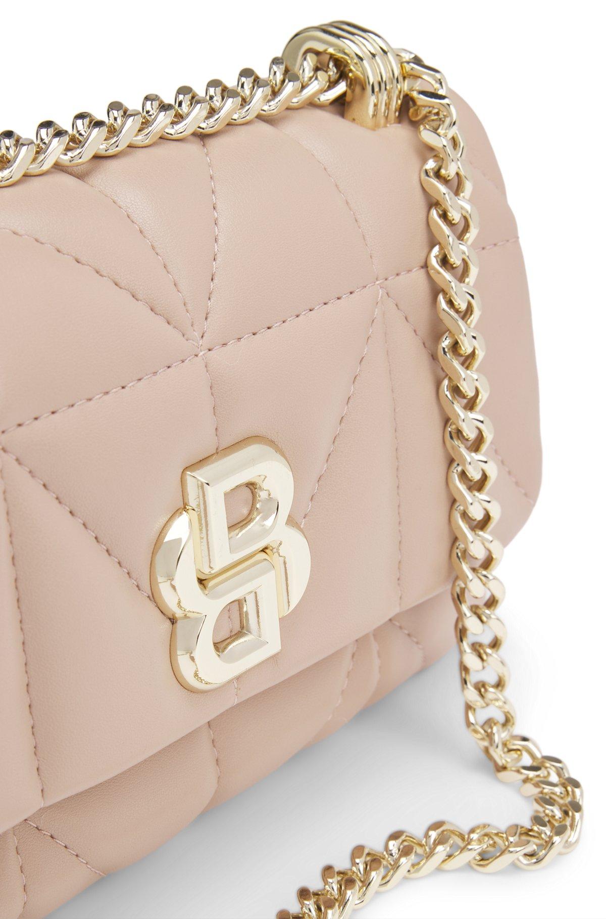 Small quilted shoulder bag with Double B monogram Product Image