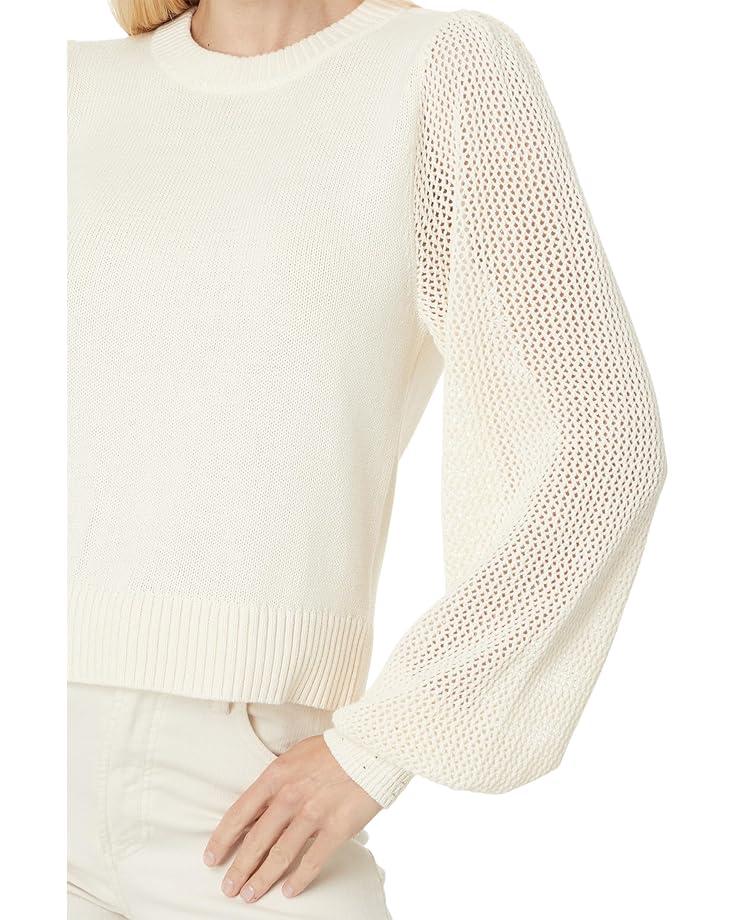 Shimmer Waffle V-neck Sweater Product Image