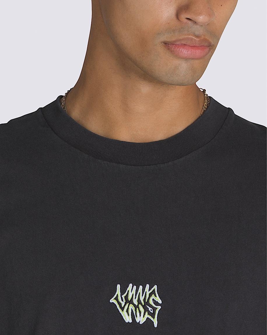 Skate Metal T-Shirt in Black| Vans US Product Image