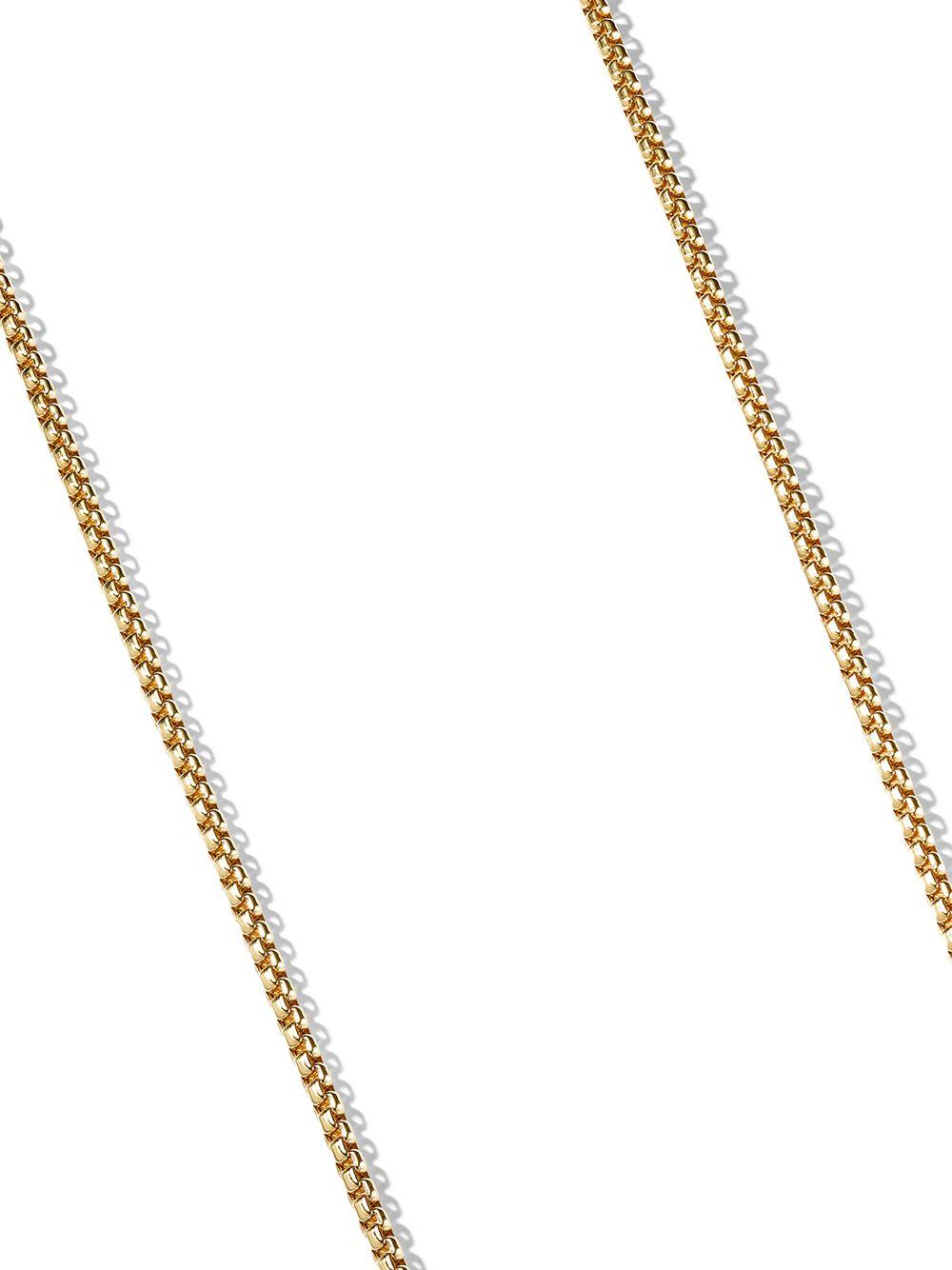 18kt yellow gold Box Chain necklace Product Image
