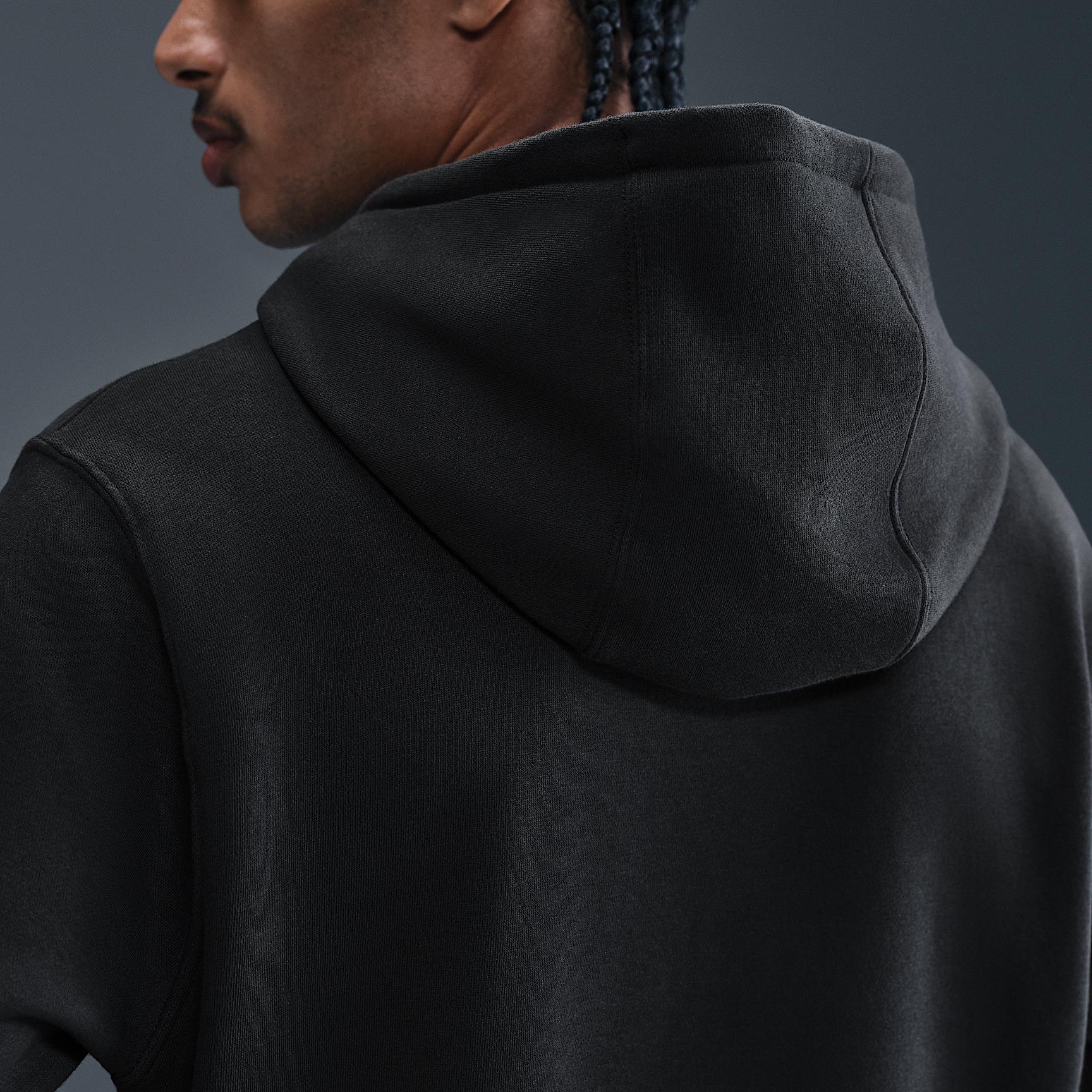 Mens Nike Sportswear Club Fleece Hoodie | HV1246-010 Product Image