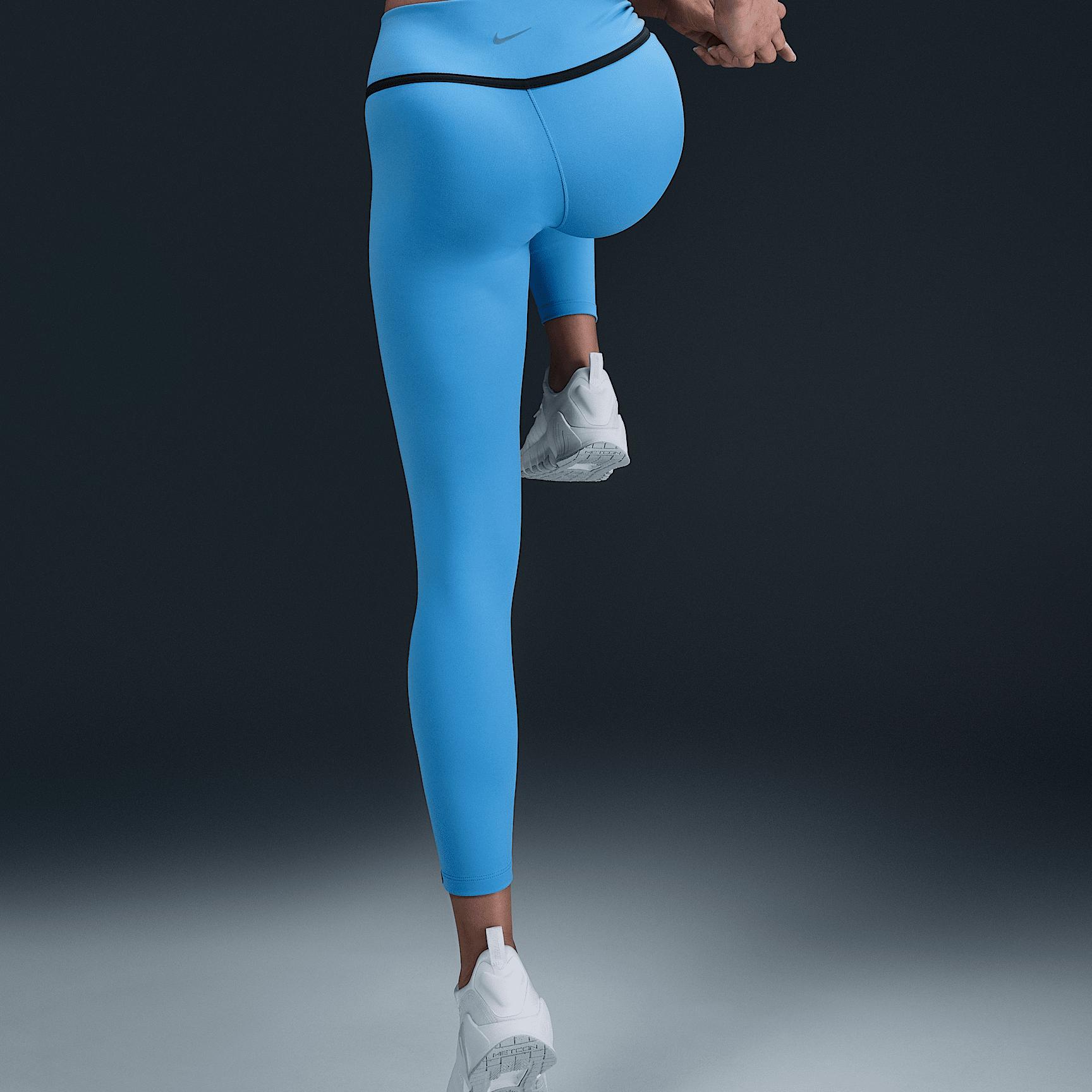 Nike Womens One High-Waisted 7/8 Leggings | HJ1137-010 Product Image