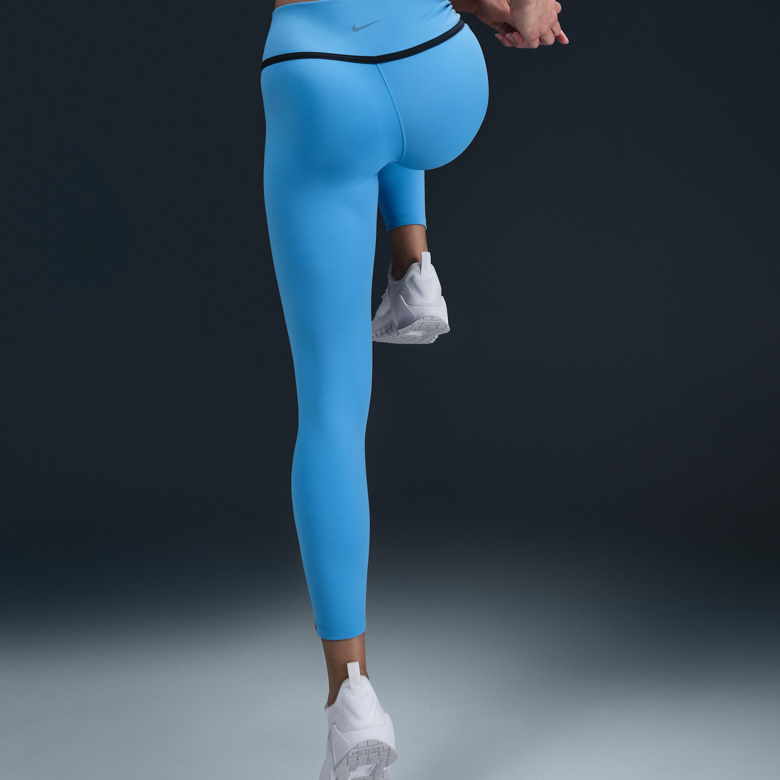 Nike Womens One High-Waisted 7/8 Leggings | HJ1137-010 Product Image