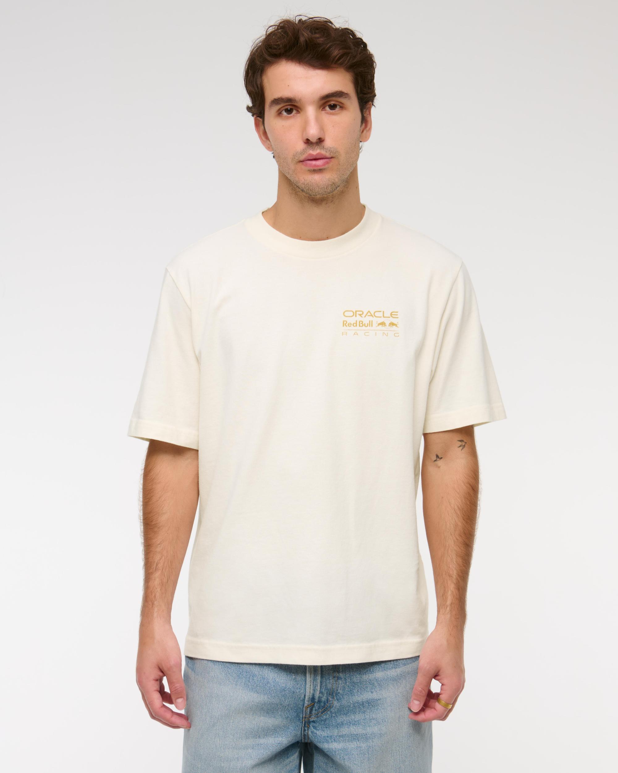 Oracle Red Bull Racing Vintage-Inspired Graphic Tee Product Image