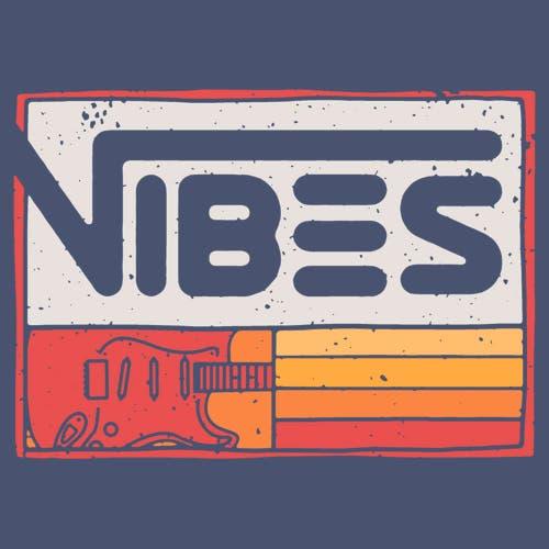 Men's Lost Gods Vibes Retro Logo  Graphic T-Shirt Product Image