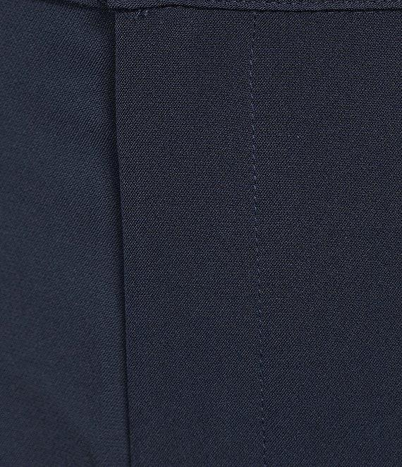 Sugarlips Plus Size Slight Stretch High Waisted Wide Leg Trousers Product Image