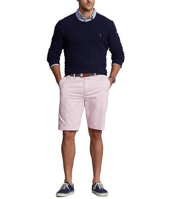 Polo Ralph Lauren Big & Tall 9.5#double; and 10.5#double; Inseam Stretch Twill Shorts Product Image