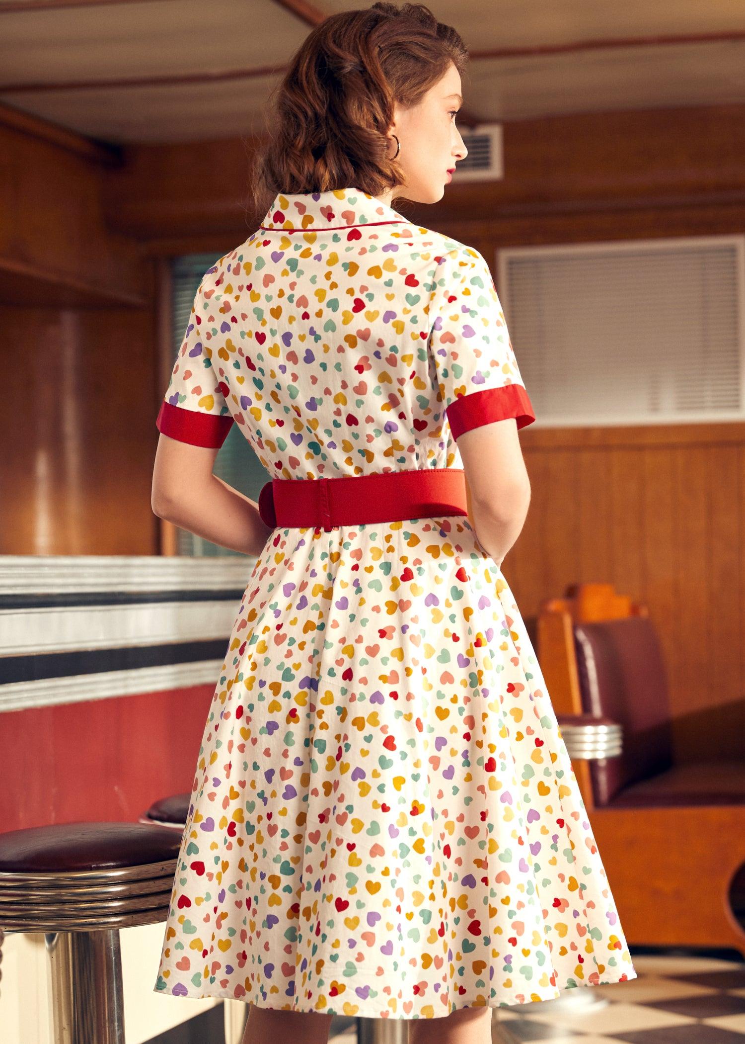 Elegant Epoch Belted Shirtdress Product Image