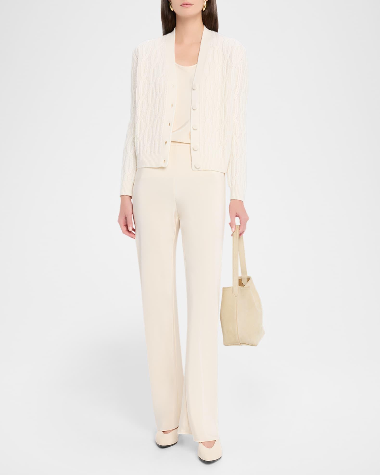 Scoop-Neck Silk Tank Product Image