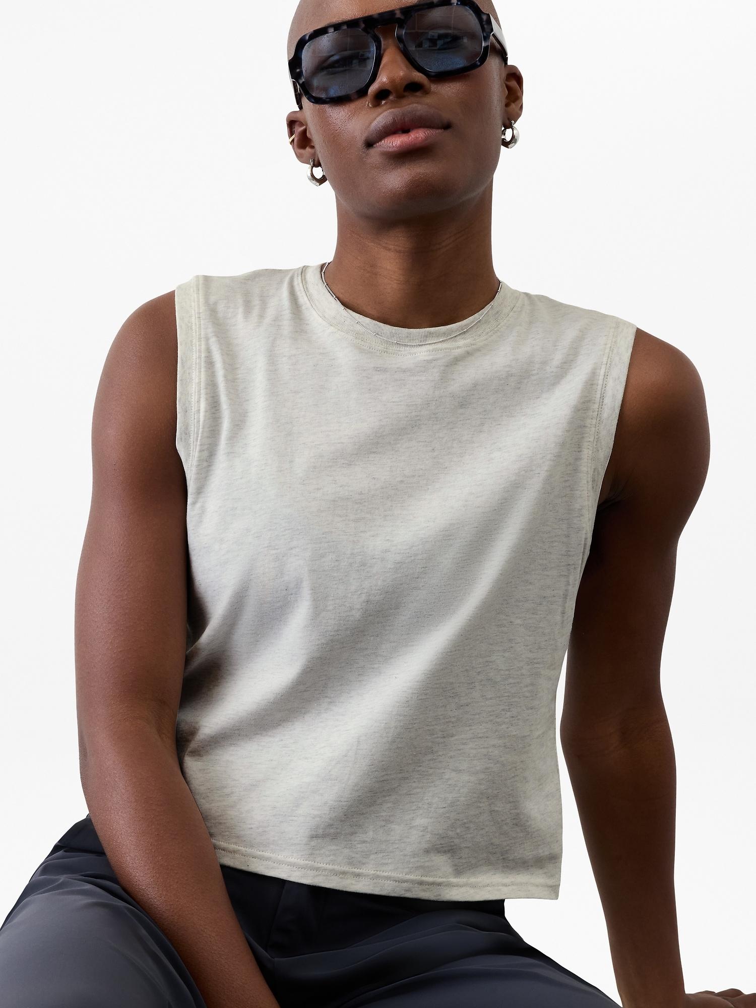 True Cotton Crop Tank Product Image