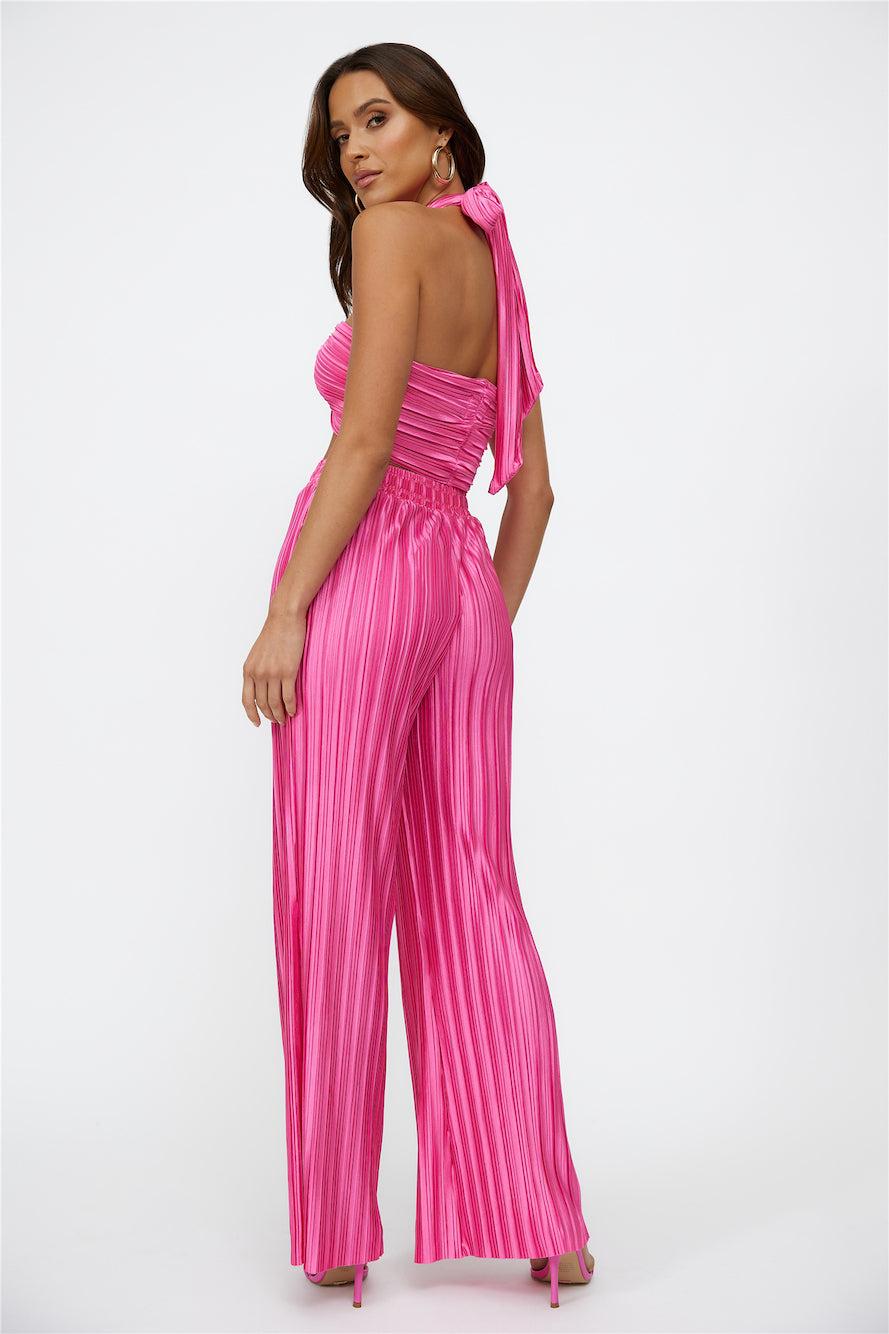 Set Heart Pants Pink Product Image