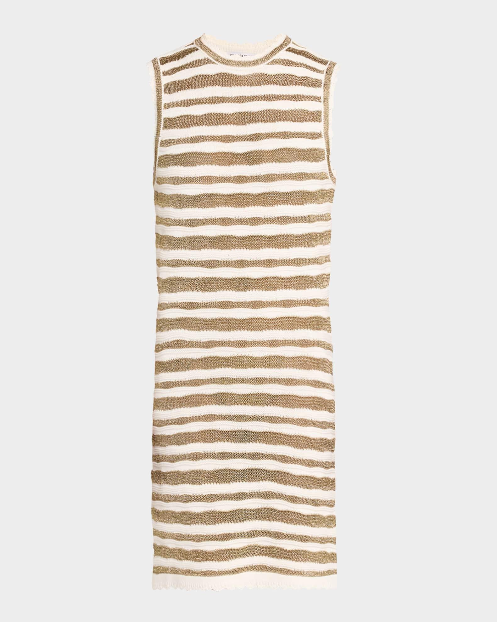 Templeton Sleeveless Stripe Knit Dress Product Image