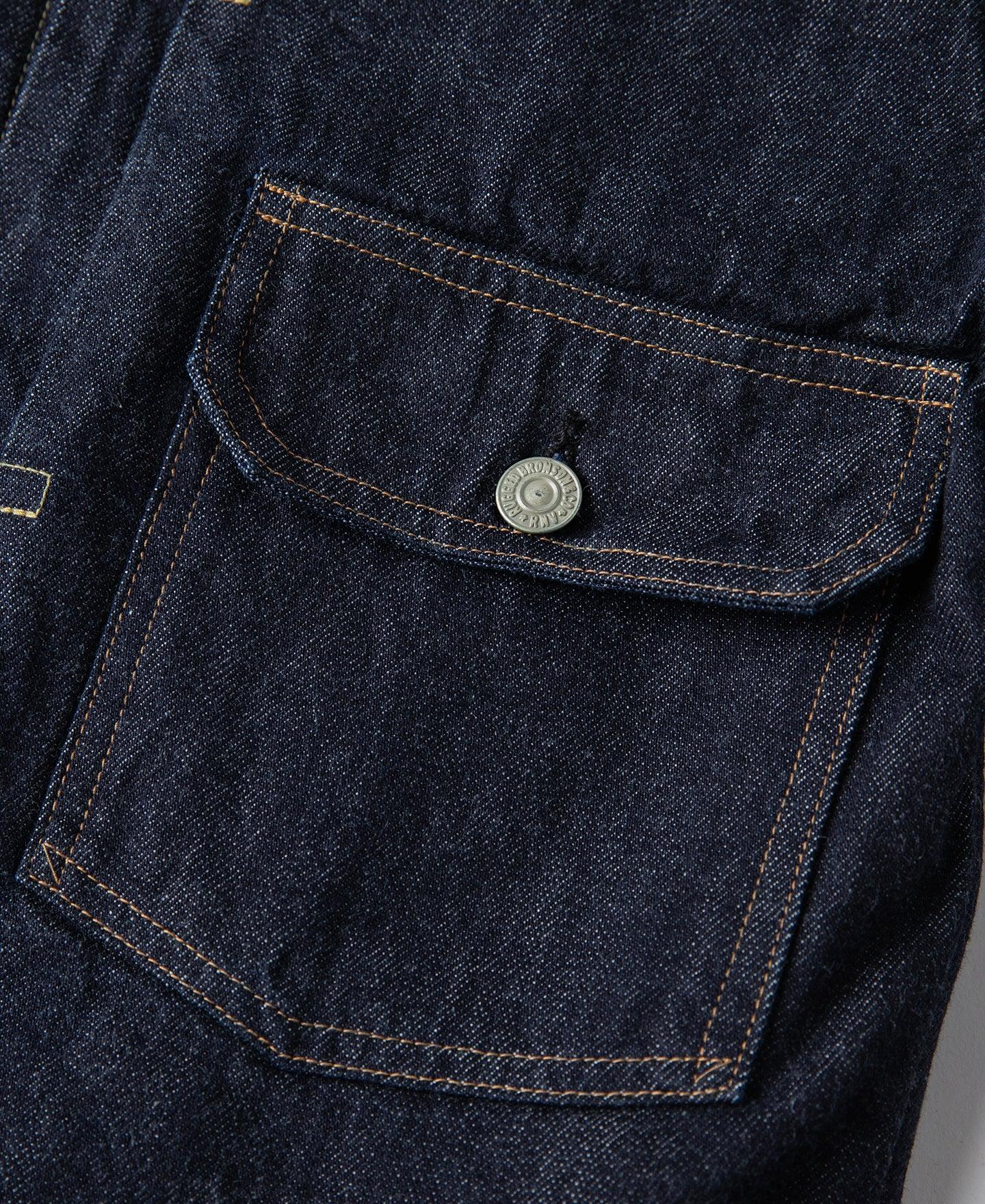 1950s Type 1 Blanket Lined Denim Jacket Product Image